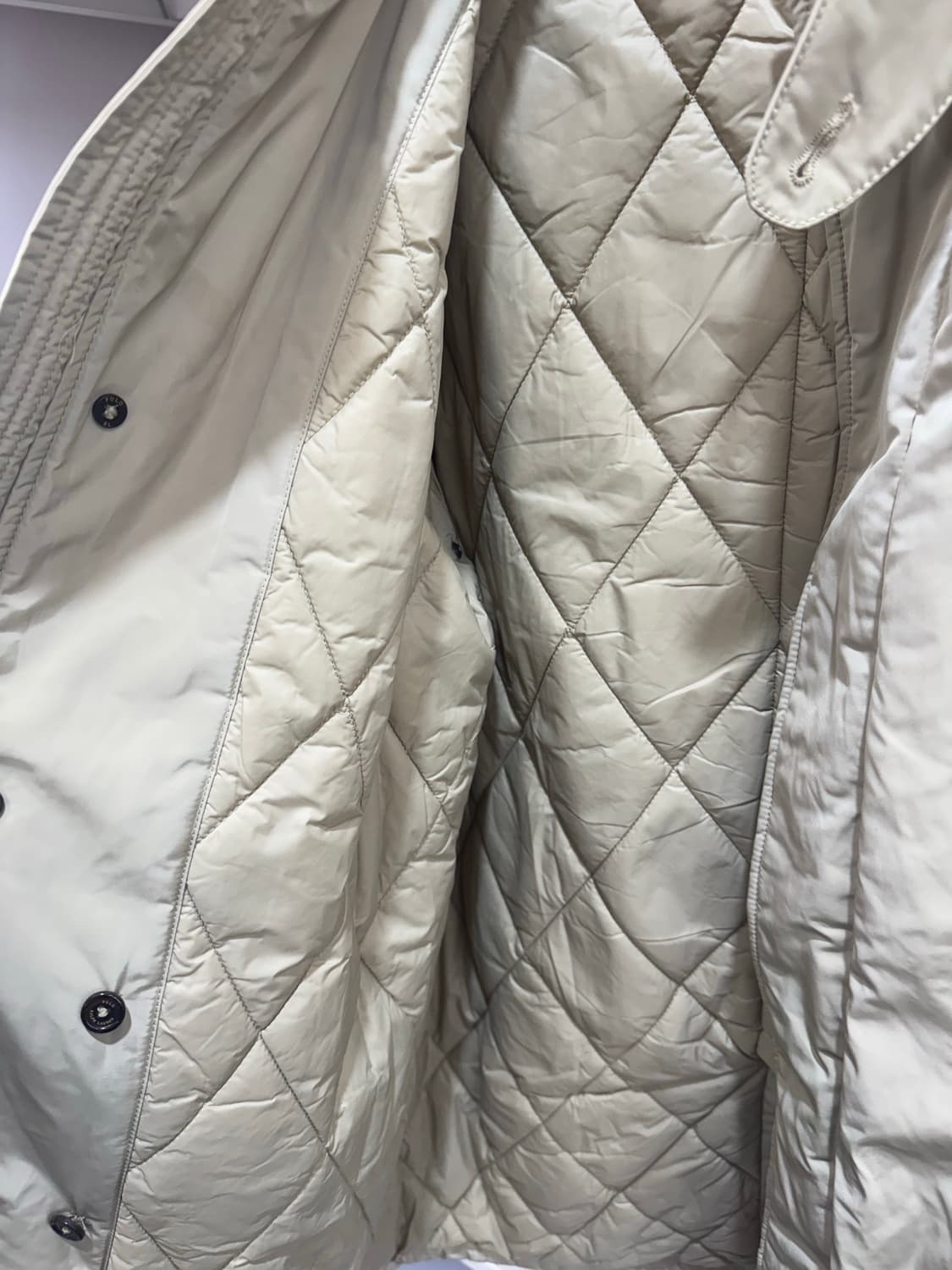 폴로 랄프로렌 누빔 코트 L 상품이미지4