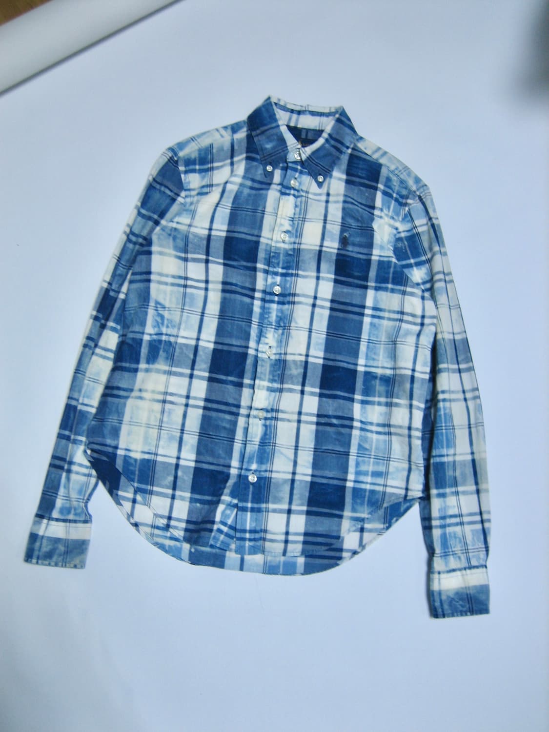 Polo Ralph Lauren  Dyed Blue Check Shirt 상품이미지4