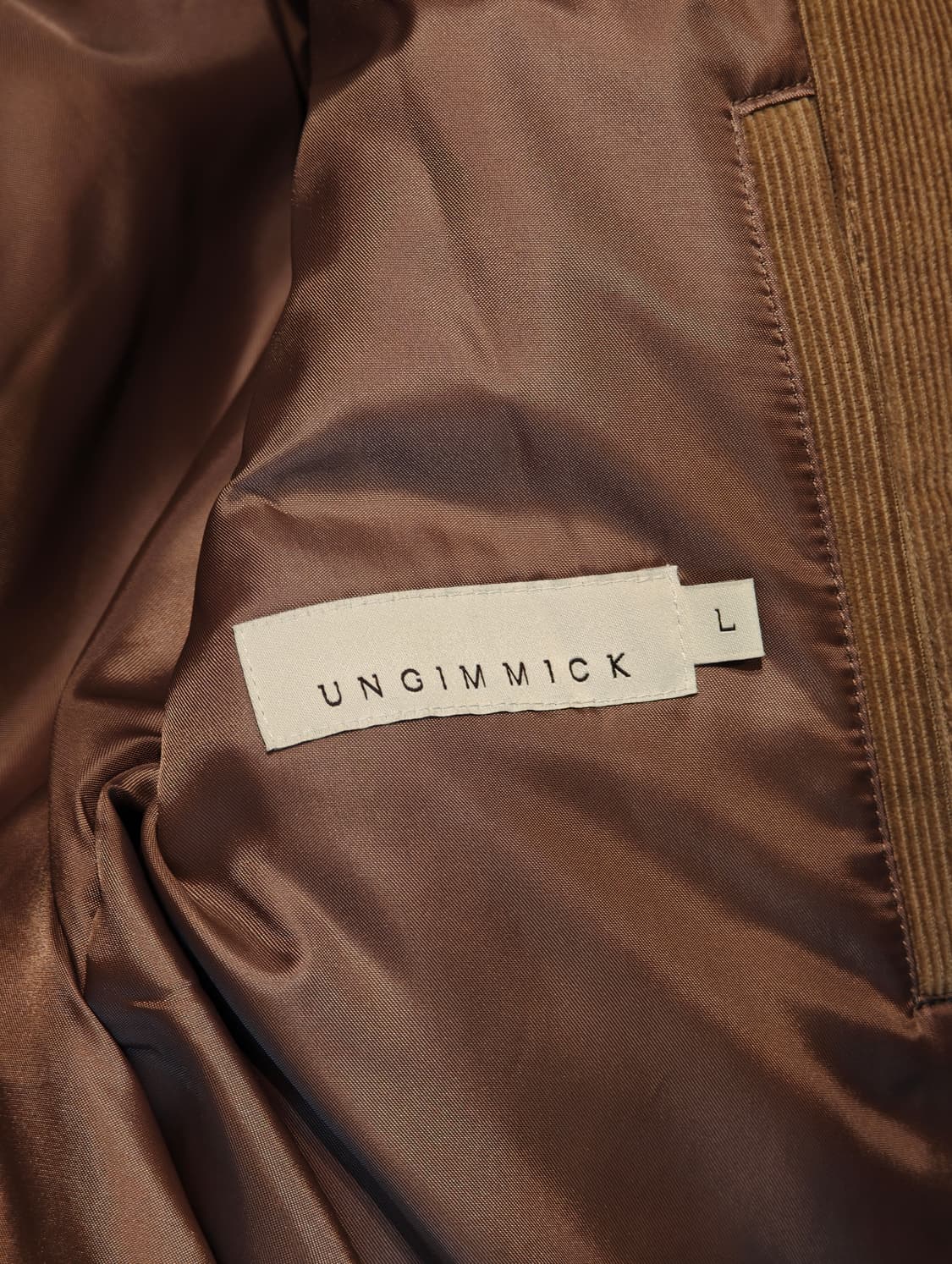 언지미크 코듀로이 파이어맨 자켓 필살기 느좋 자켓 상품이미지2