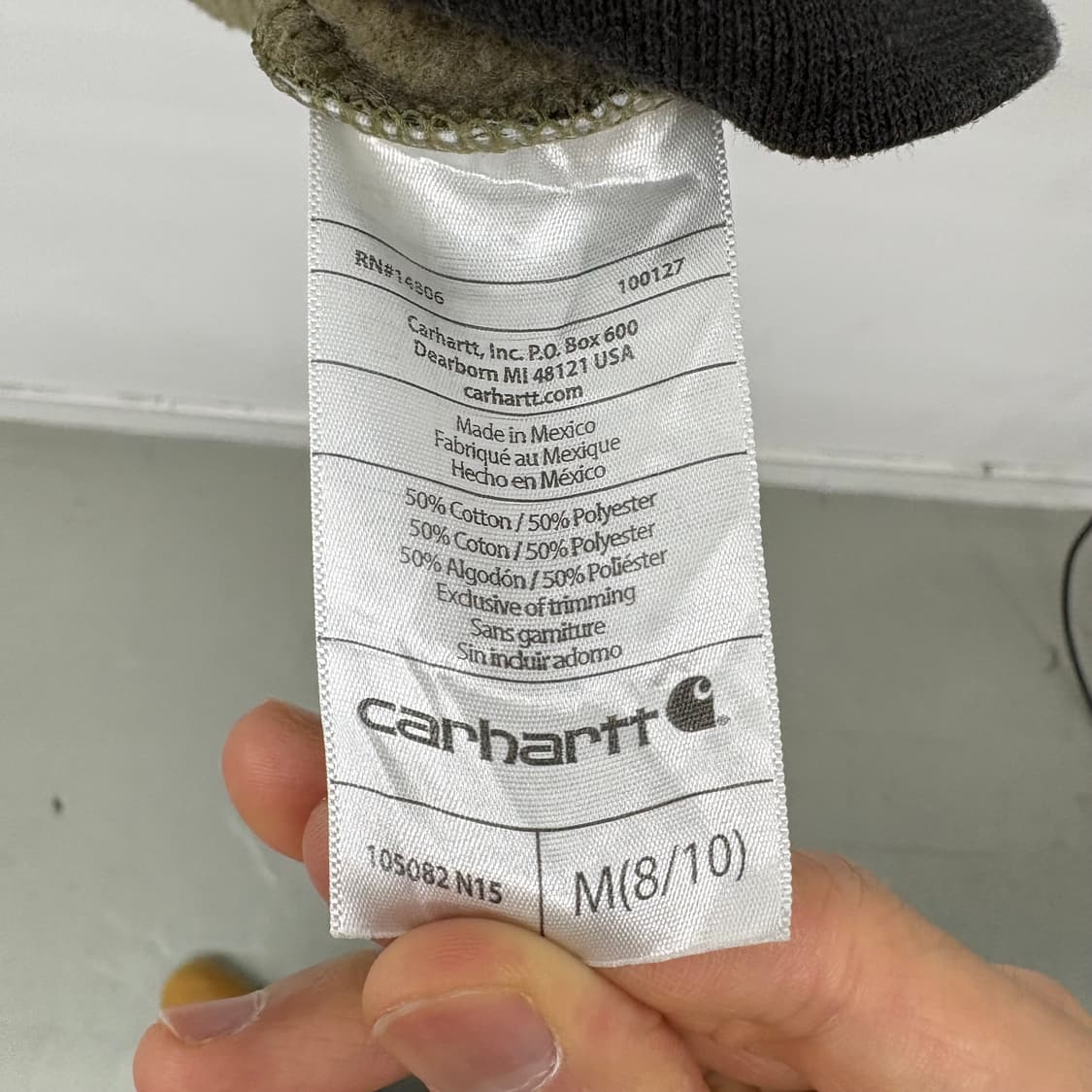 칼하트 카모 후드티 여/M 상품이미지6