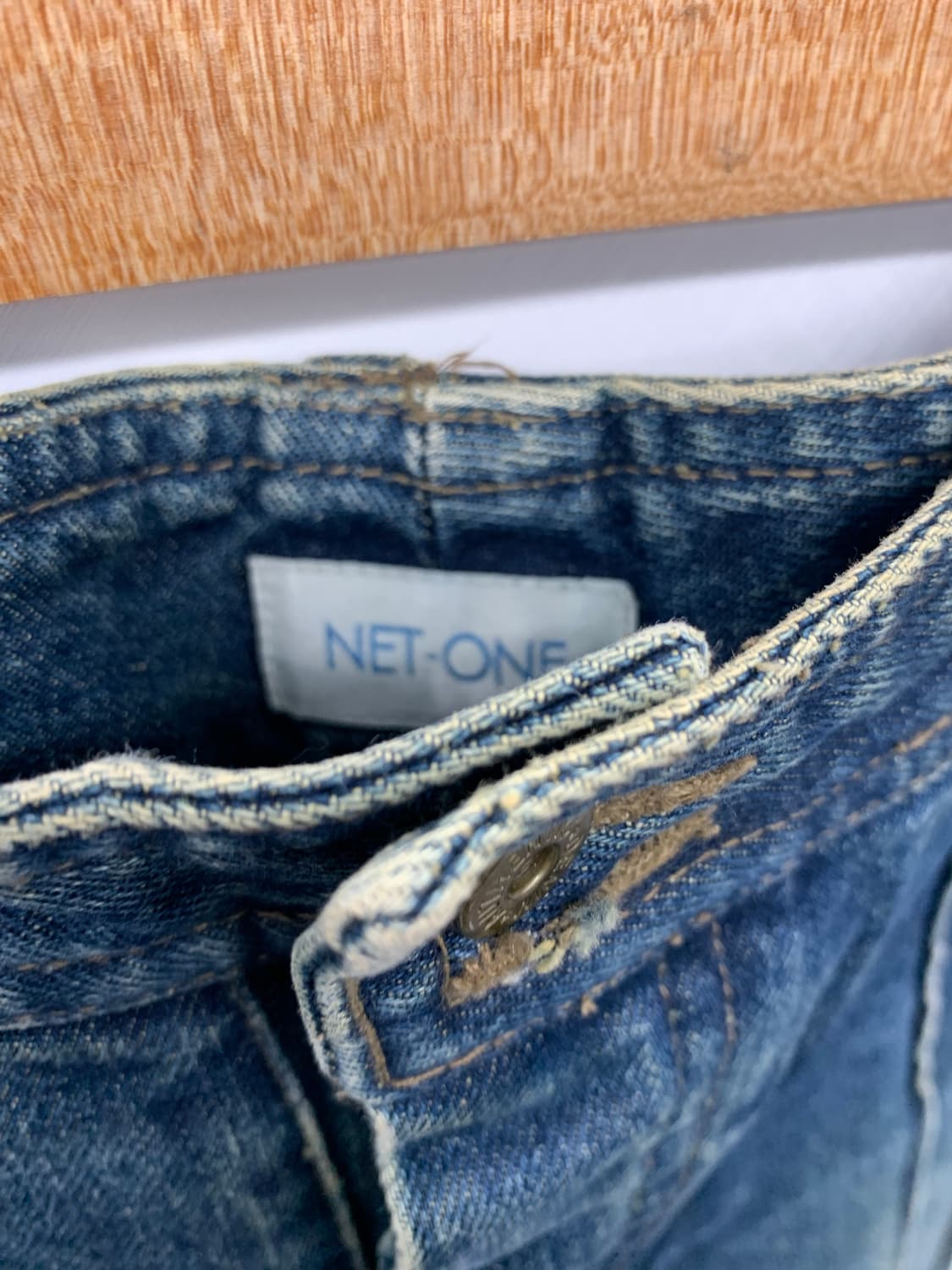 Net one 로우라이즈 데님 상품이미지5