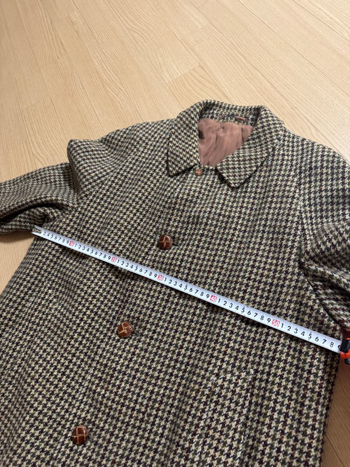 던앤코(dunn&co) 해리스트위드 빈티지 발마칸 코트 상품이미지8