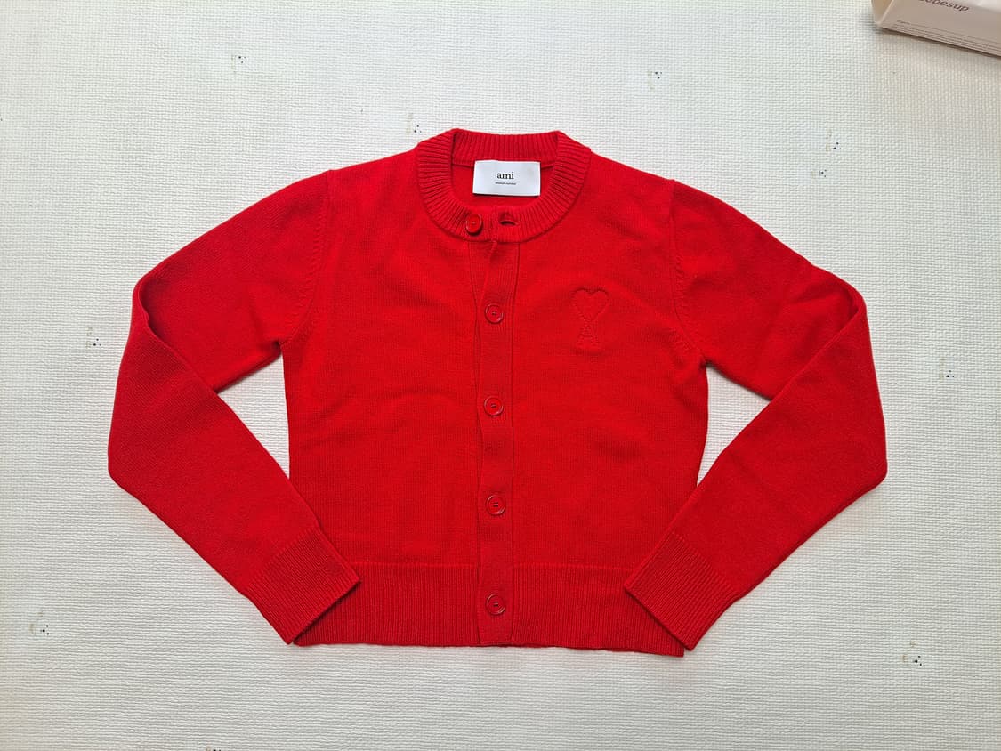 (백화점판) AMI 버튼업 가디건_FKC171.KN0071 상품이미지1