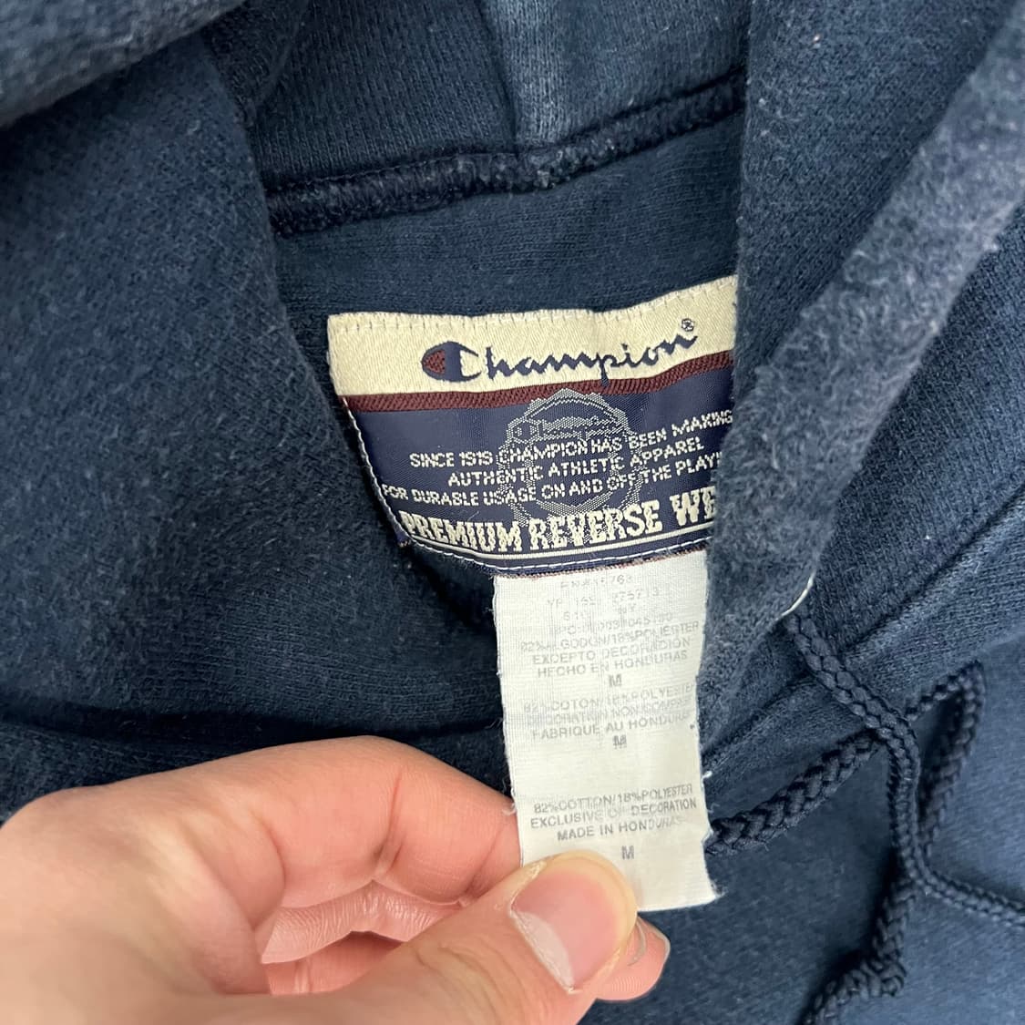 챔피온 프리미엄 리버스위브 후드티 상품이미지4