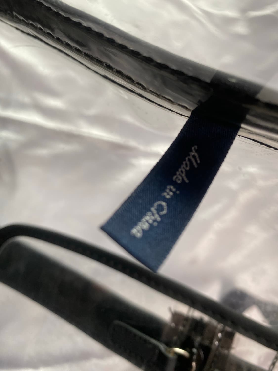 랄프로렌 투명 토트백 상품이미지5