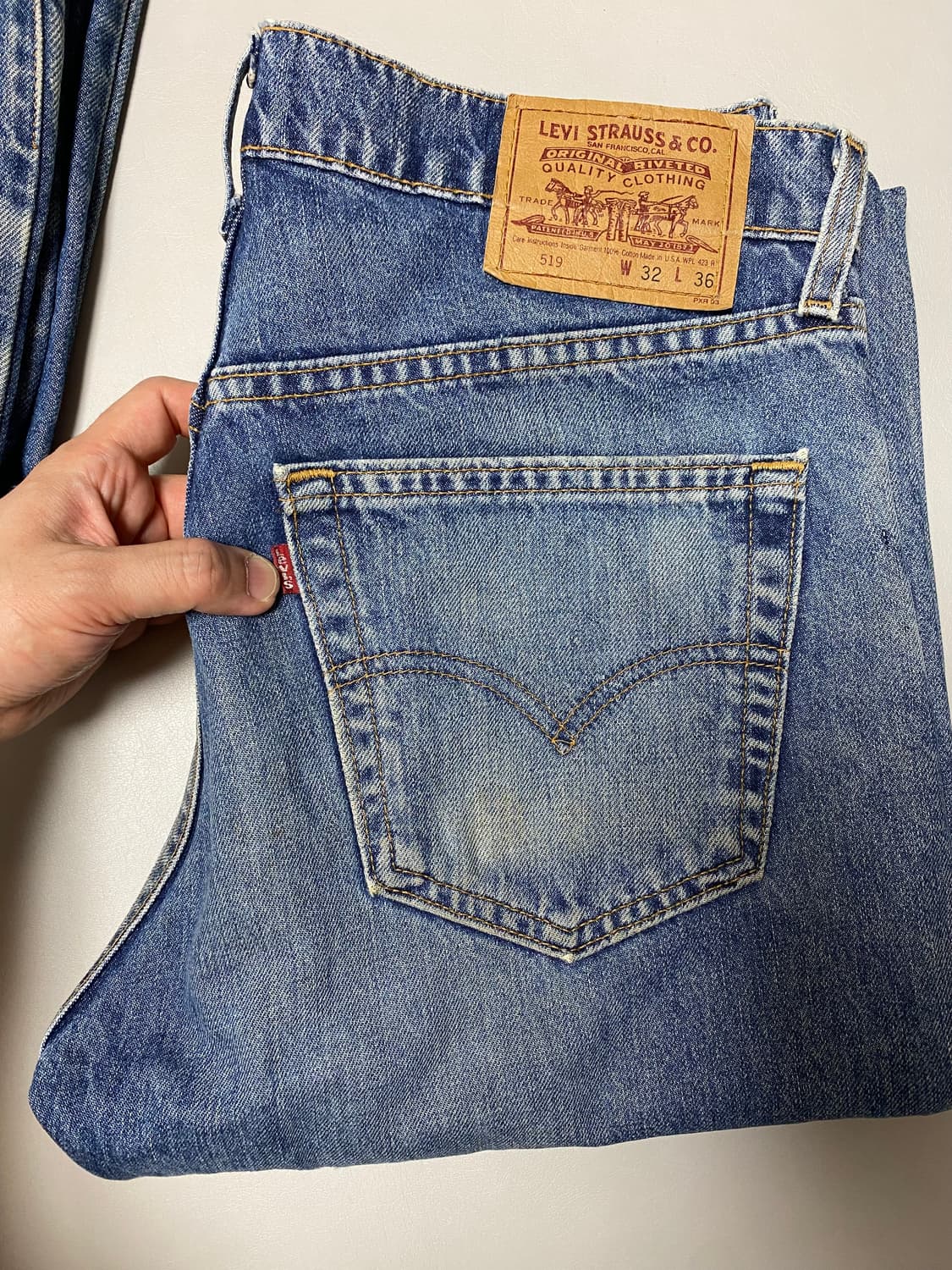 90s usa 리바이스 519 청바지 W32 상품이미지7