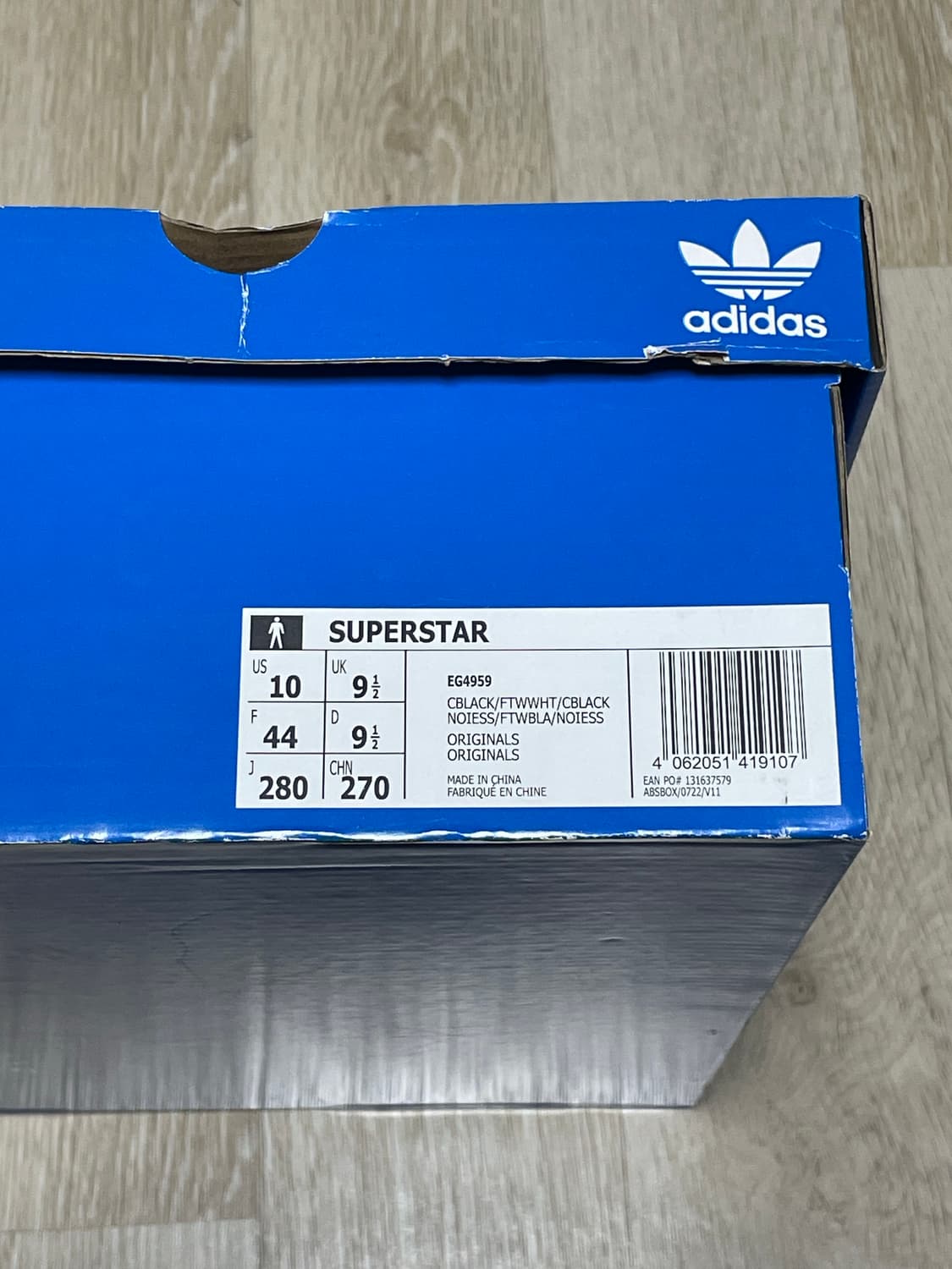 아디다스 슈퍼스타 코어 블랙 화이트 280 상품이미지5
