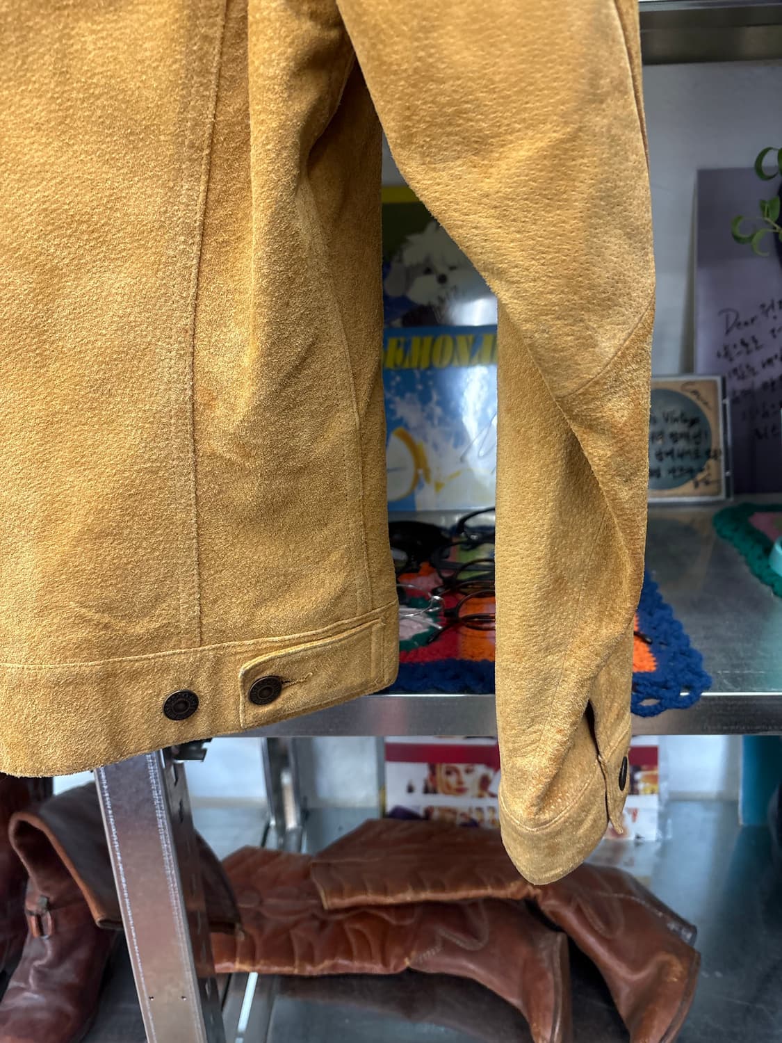 리바이스 가죽 트러커 자켓 상품이미지9