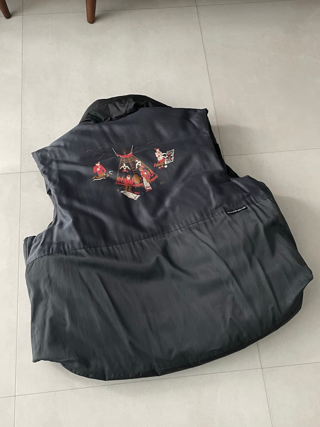 캐피탈 립스탑 나일론 다운 버거 킬 조끼 블랙 3 상품이미지7