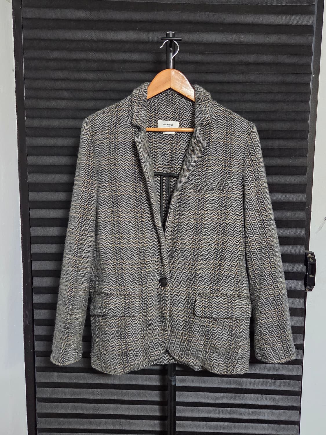 (정품) [이자벨 마랑 에뚜왈] 찰리 헤링본 울 자켓 | 00168 상품이미지1