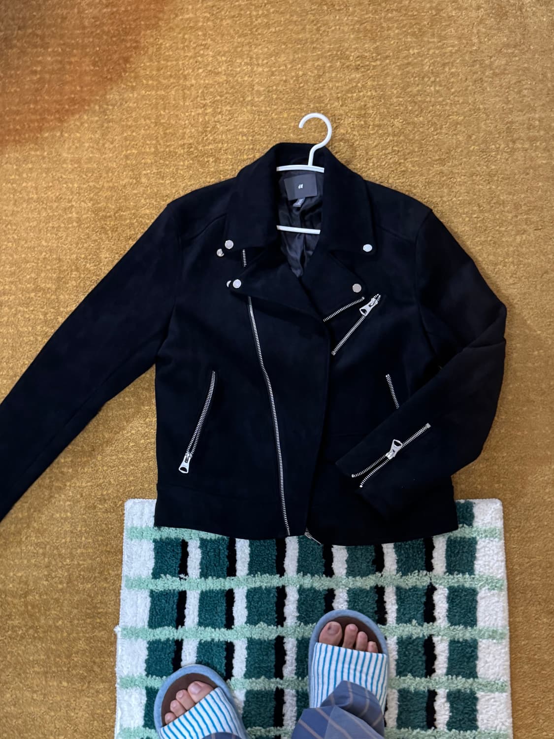 h&m 스웨이드 자켓(m) 상품이미지2