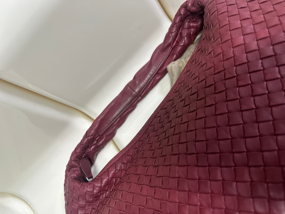 [A 정품] 보테가베네타 호보백 미디움 버건디 상품이미지7