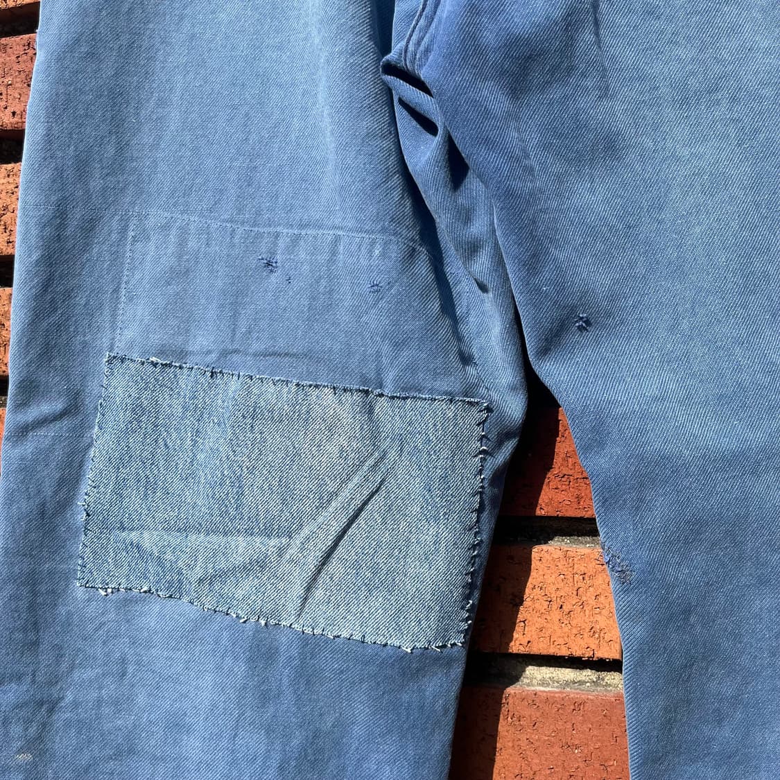 70s 빈티지 리페어 프렌치 워크 팬츠 (35“) 상품이미지5