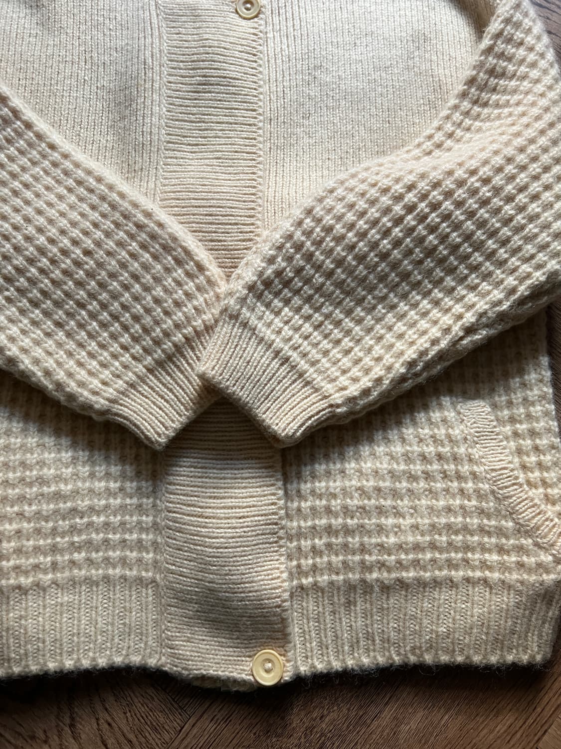 [S]90's 아일랜드제 피셔맨 집업 스웨터 상품이미지5