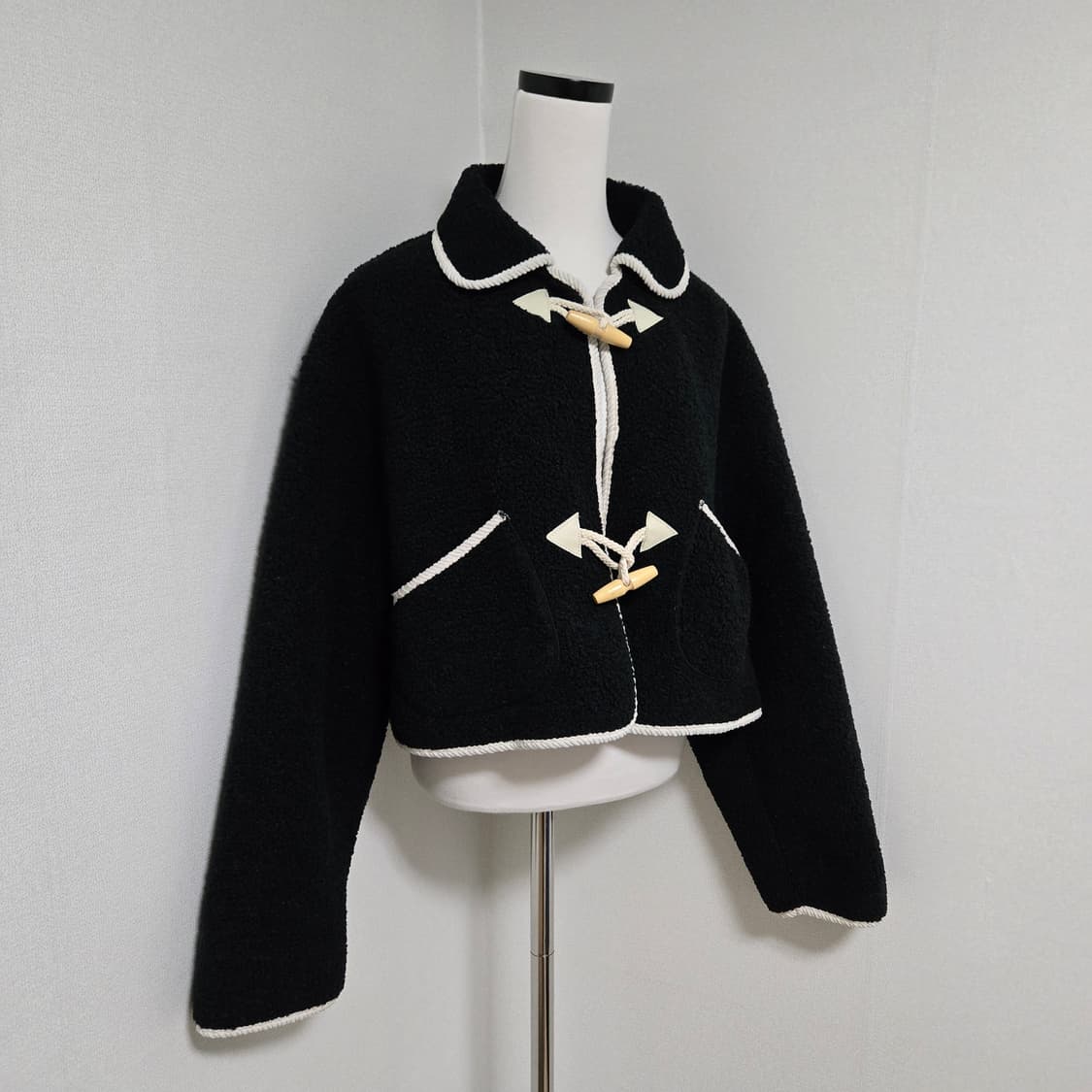 샵사이다 플리스 더플 숏 자켓 / 여성 자켓 / 여자 자켓 상품이미지6