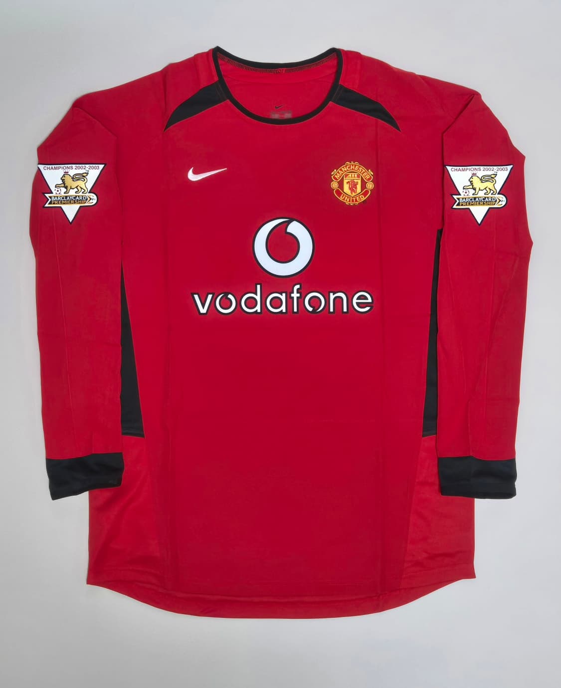 레트로)02-04시즌 맨유 호날두 맨유데뷔 긴팔유니폼 L 레플리카 상품이미지2