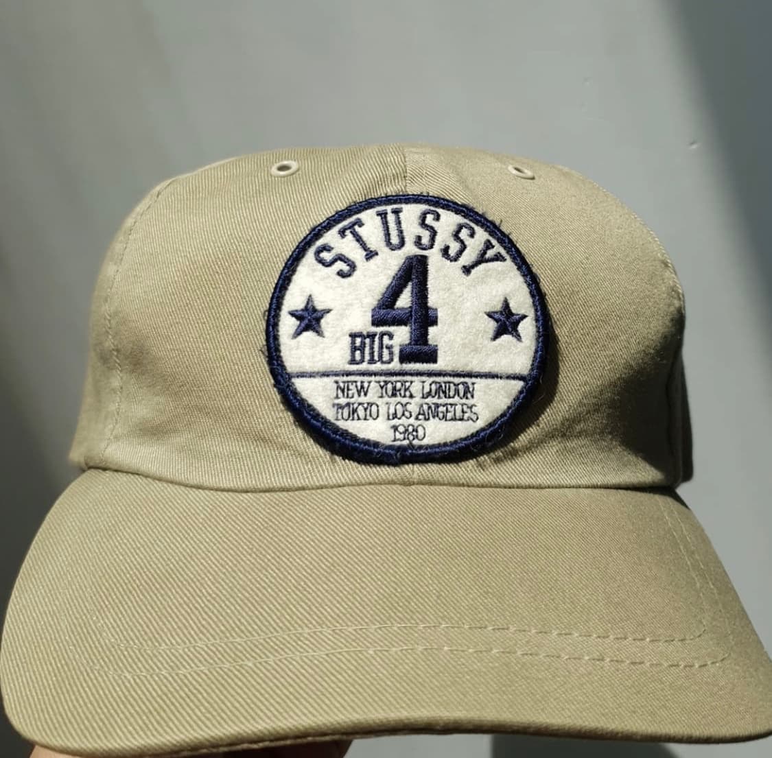 90s STUSSY pannel cap 상품이미지2