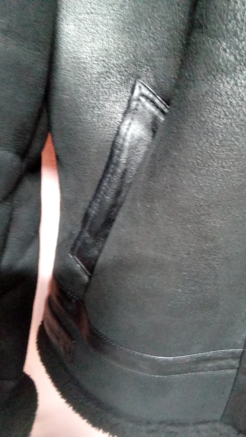 에비 에이터 블랙 무스탕 상품이미지3