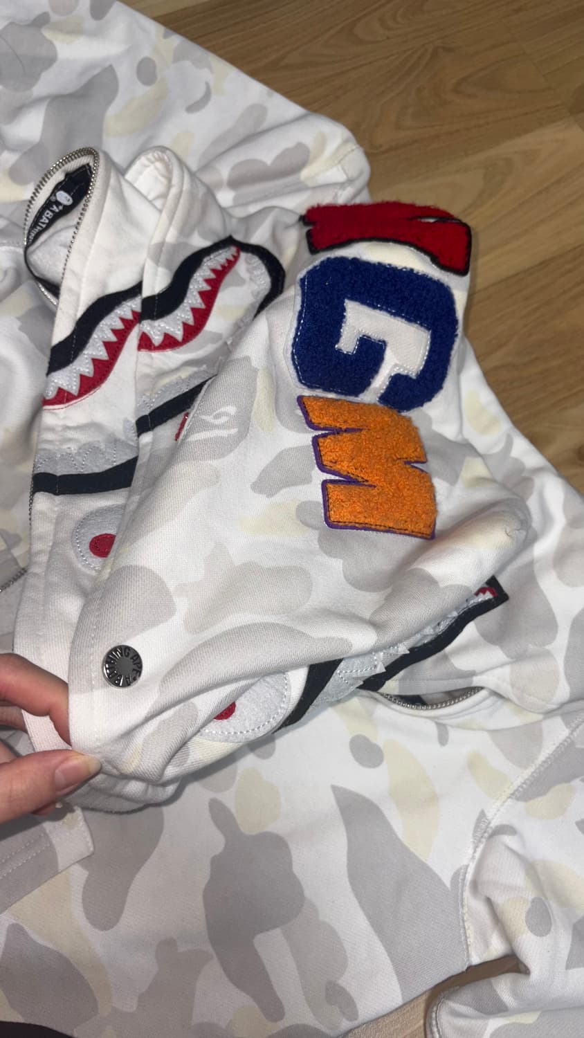 베이프 후드집업 상품이미지2