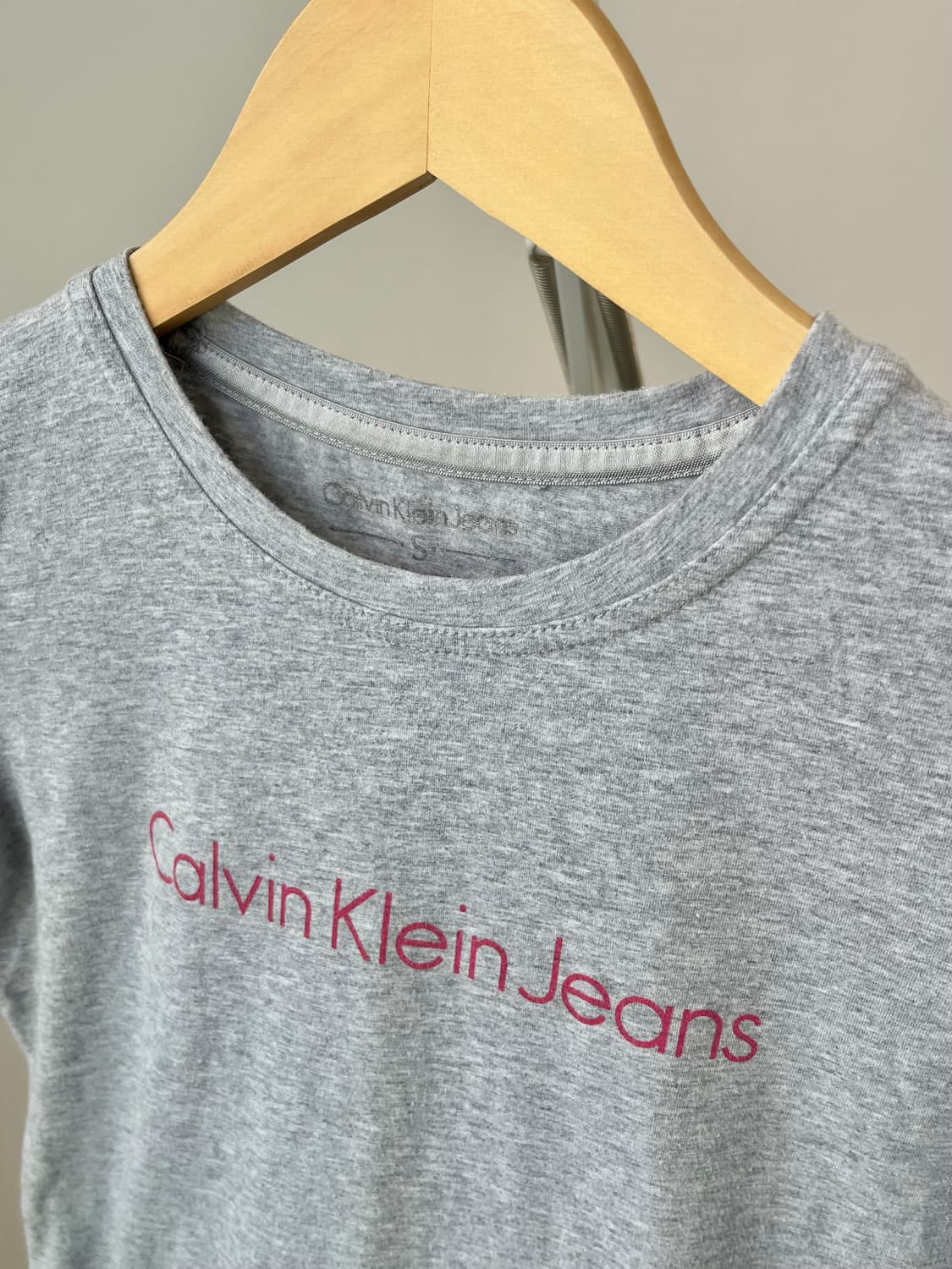슬림쫀쫀 미친핏🔥 Calvin Klein 반팔 S 상품이미지3