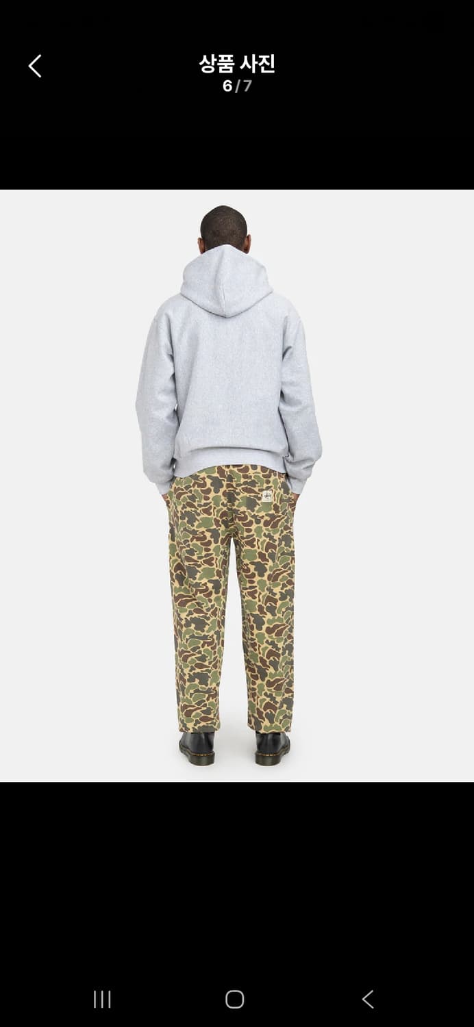 스투시 덕카모 스웻 팬츠 상품이미지3