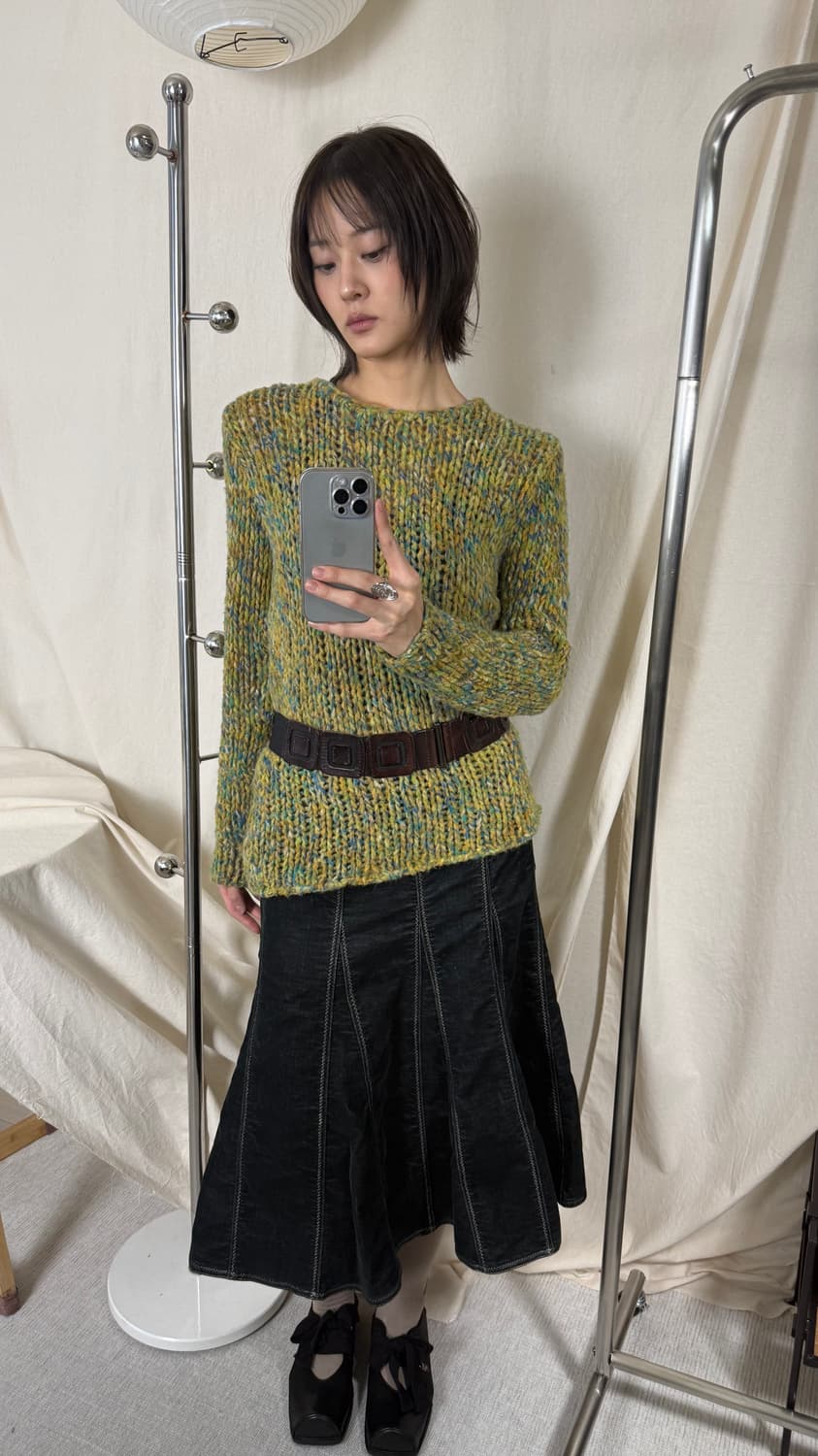 Le uibate Knit Top (Made in ITALY) 상품이미지1