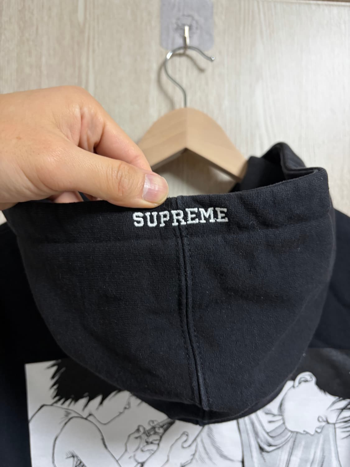 슈프림 아키라 후드집업 블랙 L 상품이미지5