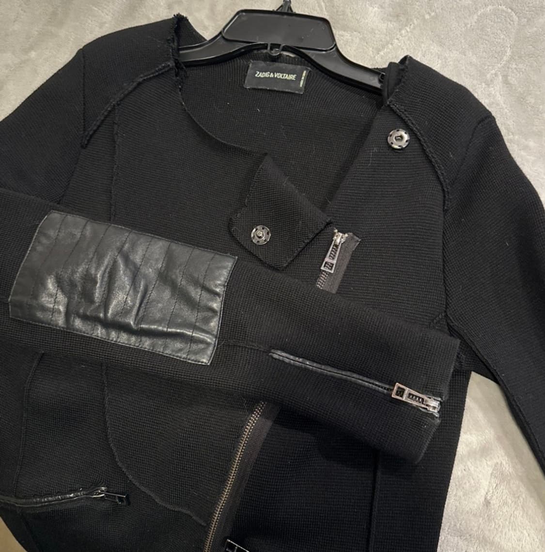 자딕앤볼테르 울 스웨터 자켓 s 상품이미지1