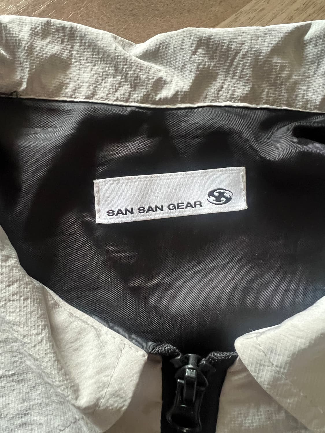 산산기어 22SS 코치자켓 그레이 3 size 상품이미지4