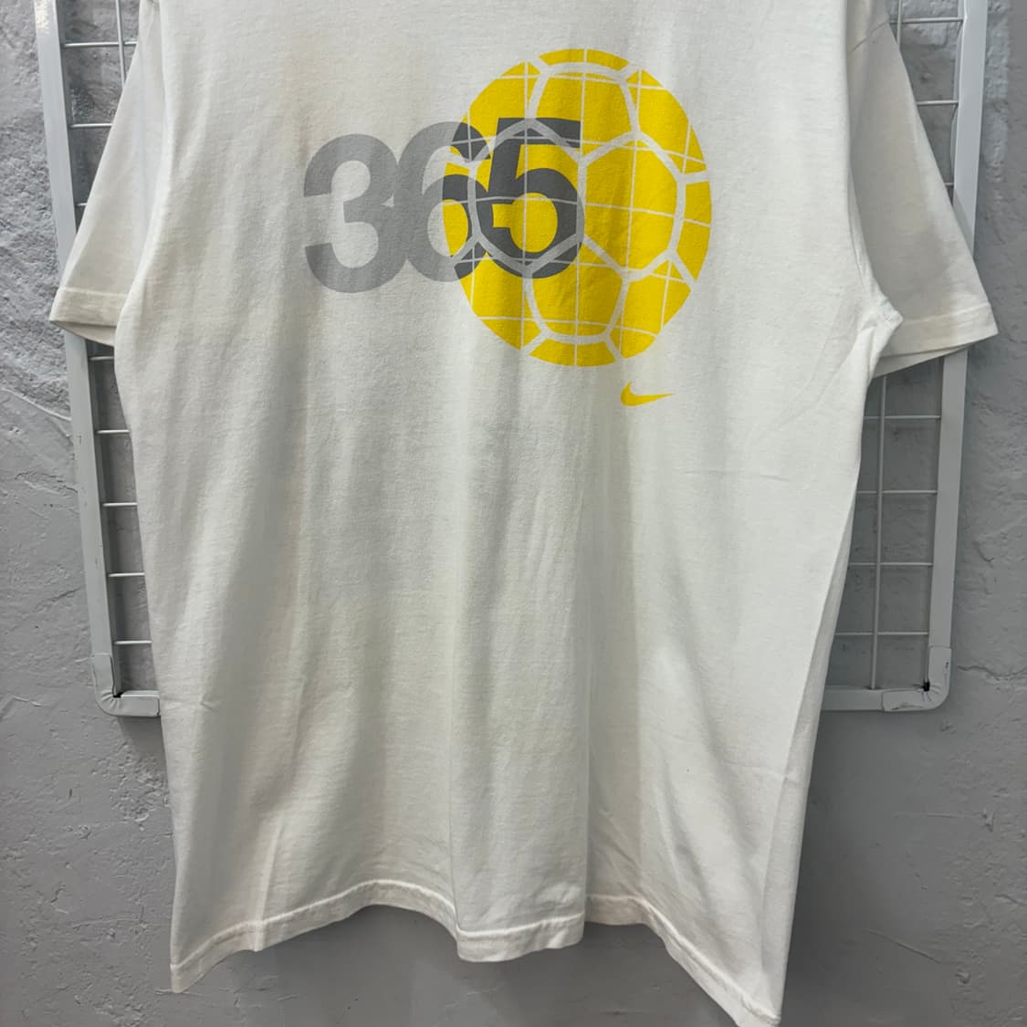00s 나이키 빈티지 슛 더 볼 프린팅 반팔 티셔츠 XL 상품이미지4