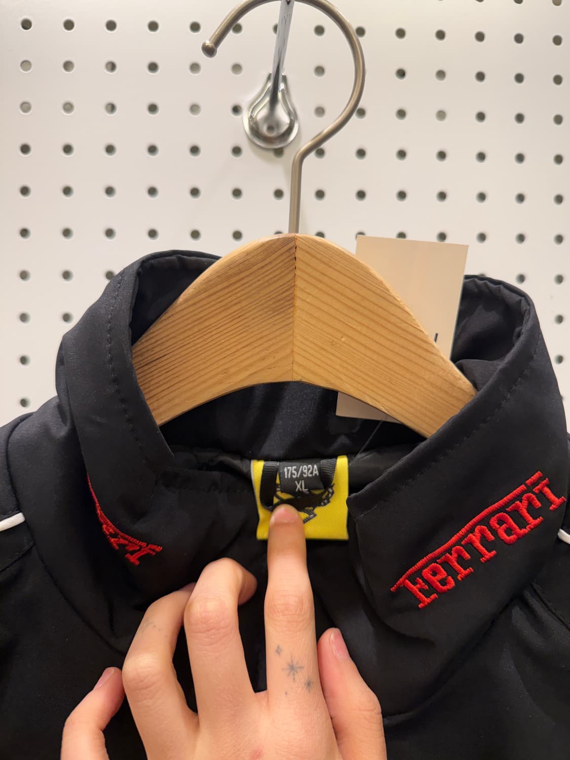 페라리 빈티지 레이싱 봄버 점퍼 자켓 U59 상품이미지5