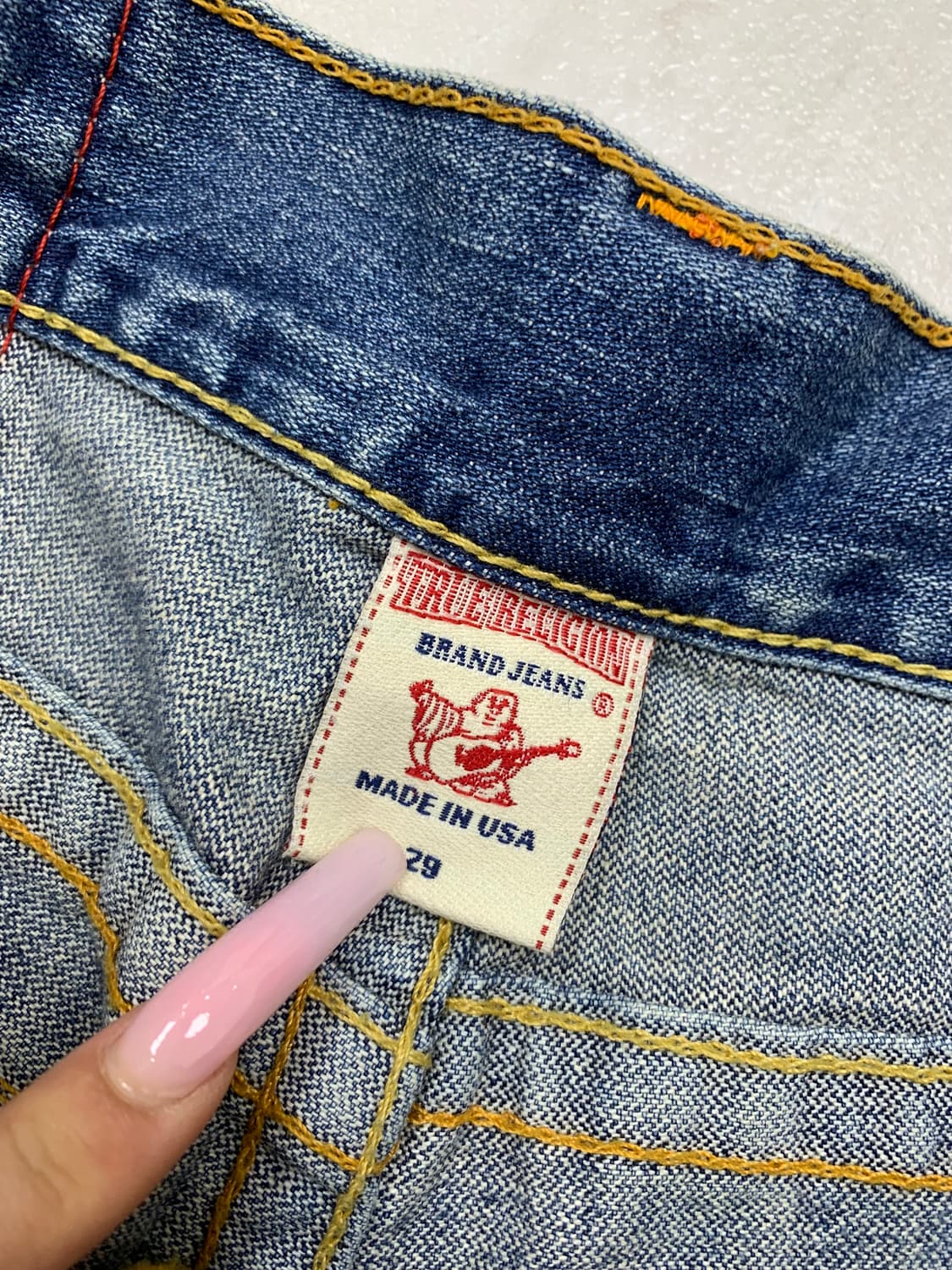 트루릴리전 부츠컷 데님 팬츠 #658 상품이미지5