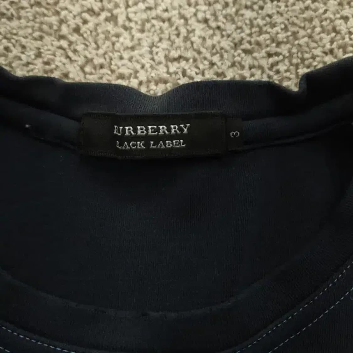 버버리 블랙 라벨 블랙 티셔츠~66 상품이미지8