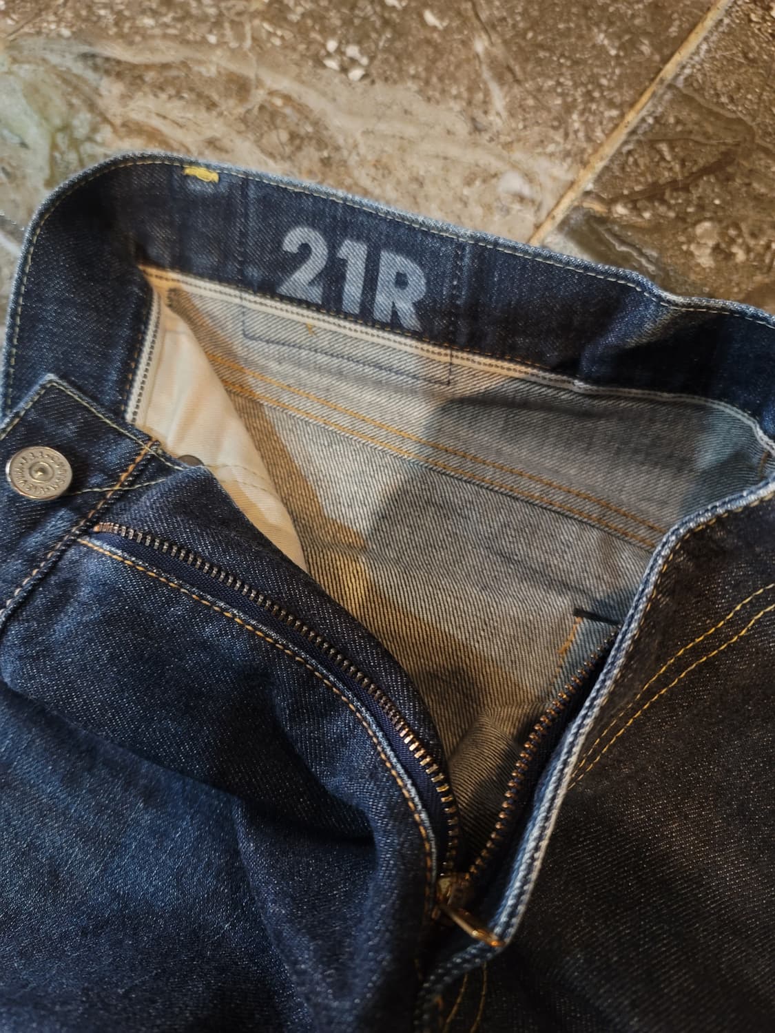 비즈빔 셀비지 데님팬츠  상품이미지5