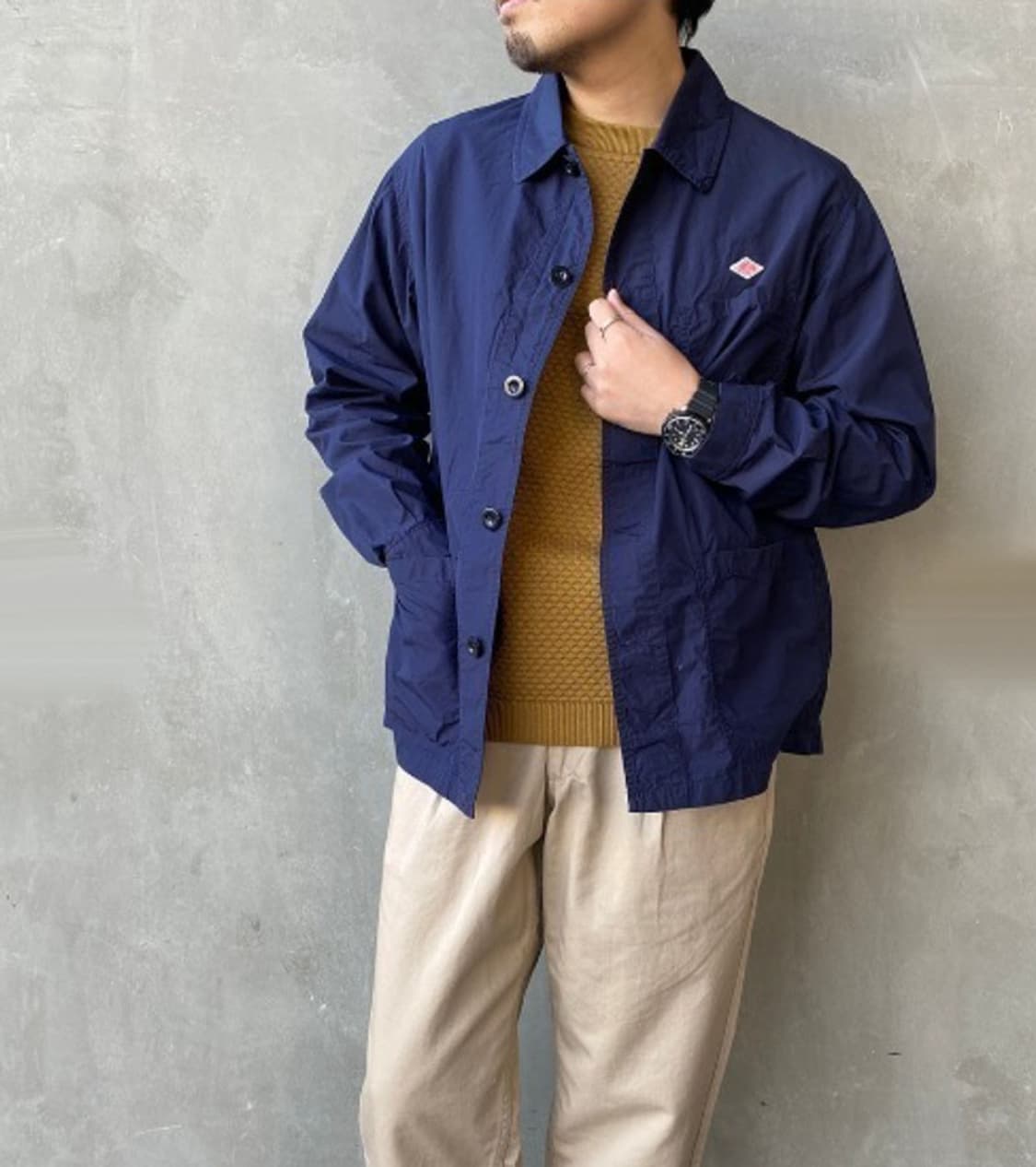 DANTON - POPLIN COVERALL JACKET 상품이미지2