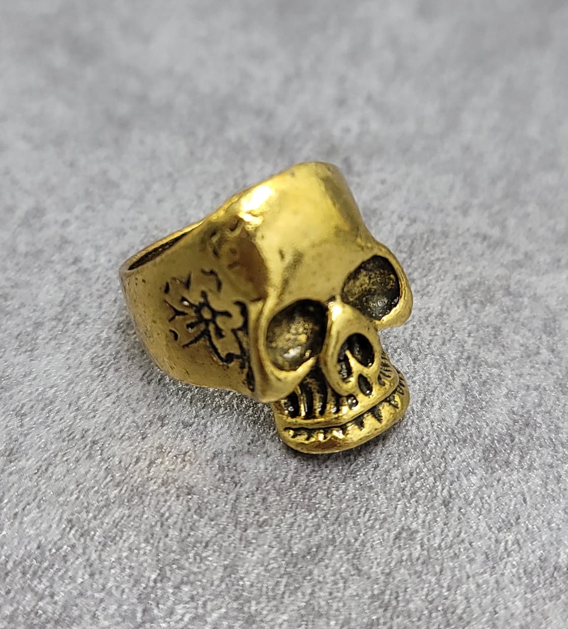 빈티지 스컬 해골반지 상품이미지1