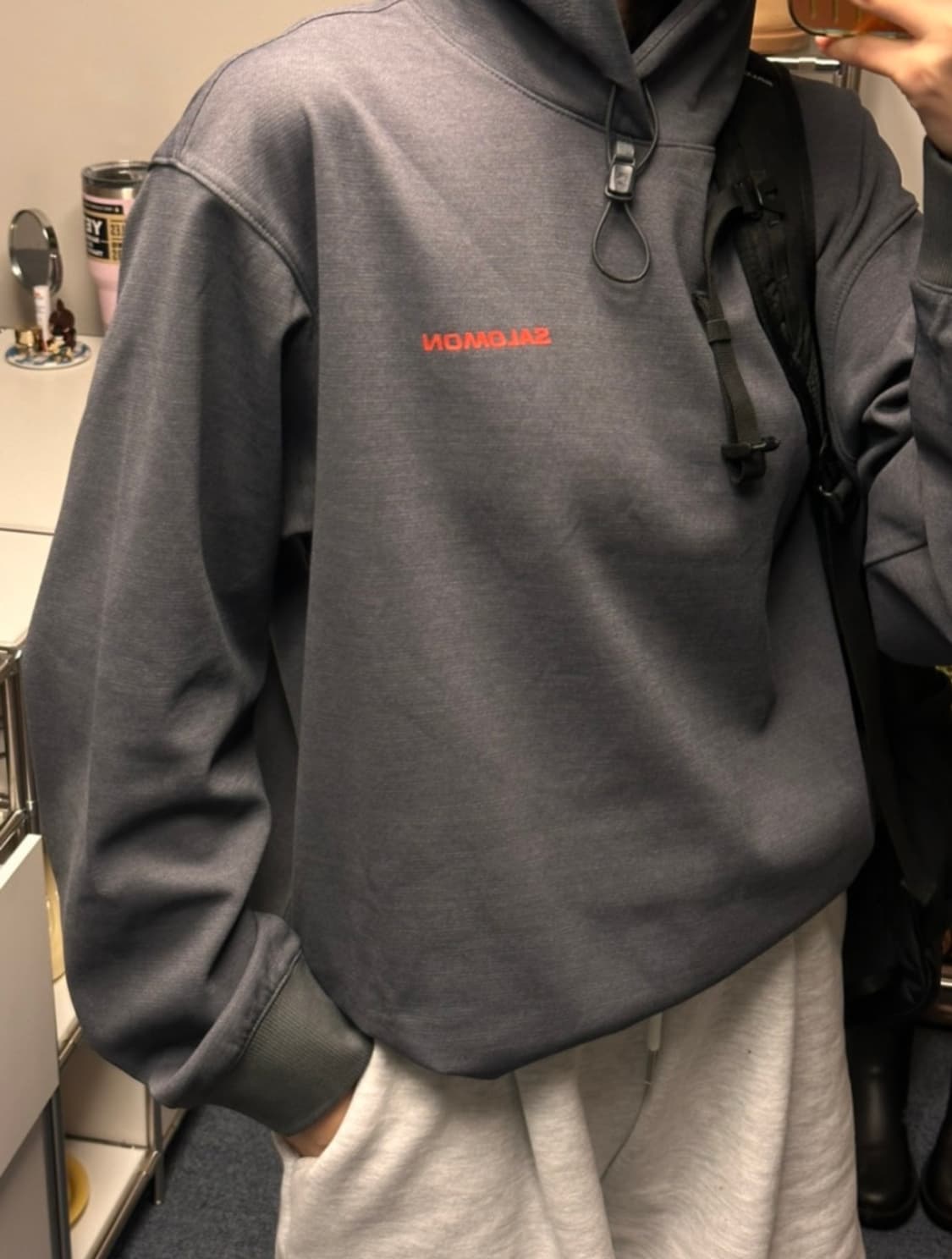 [새 상품] 살로몬 프라이머리 남녀공용 후디 m 상품이미지5