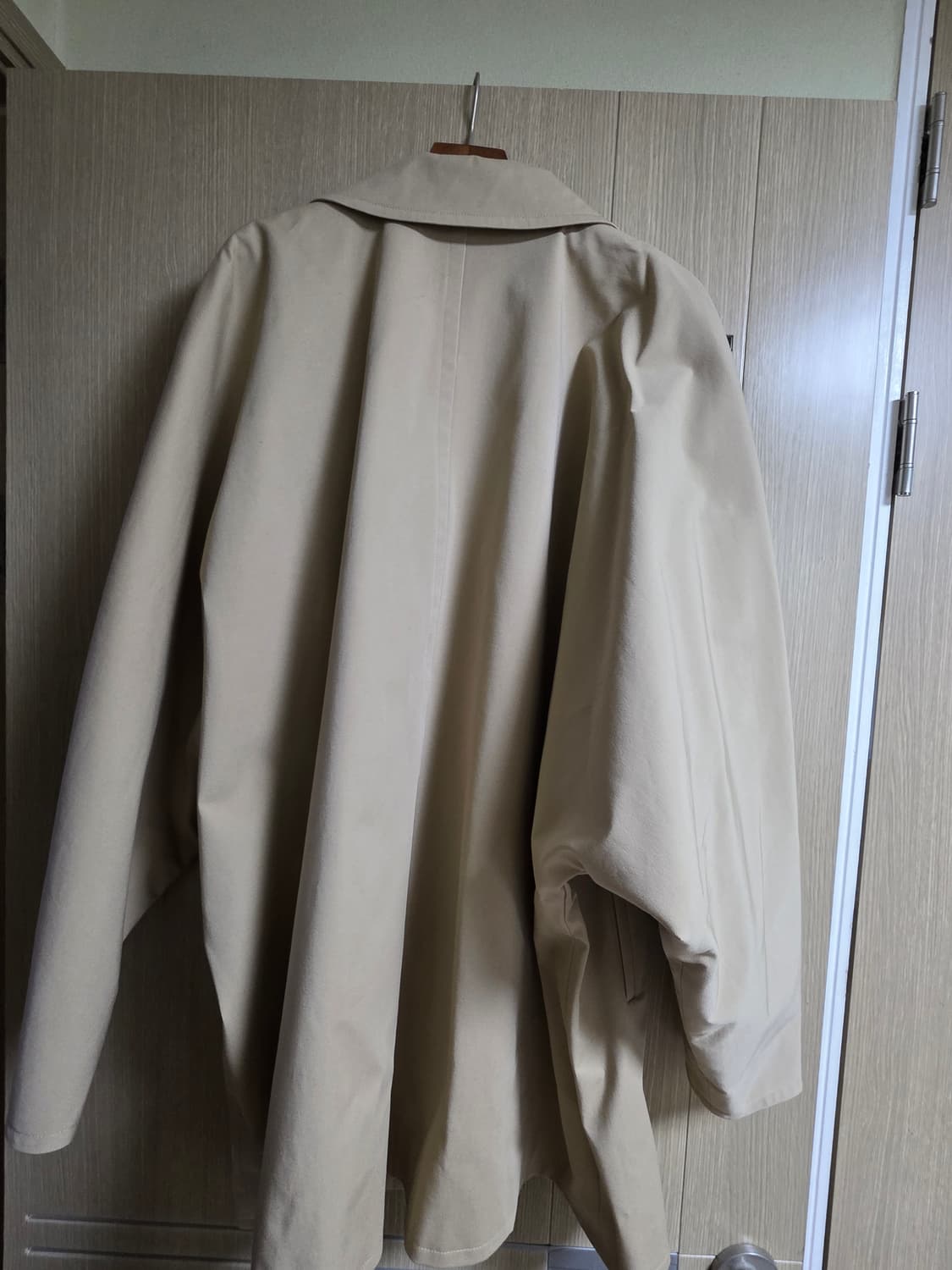 stu 돌먼 하프코트 베이지 m 상품이미지3