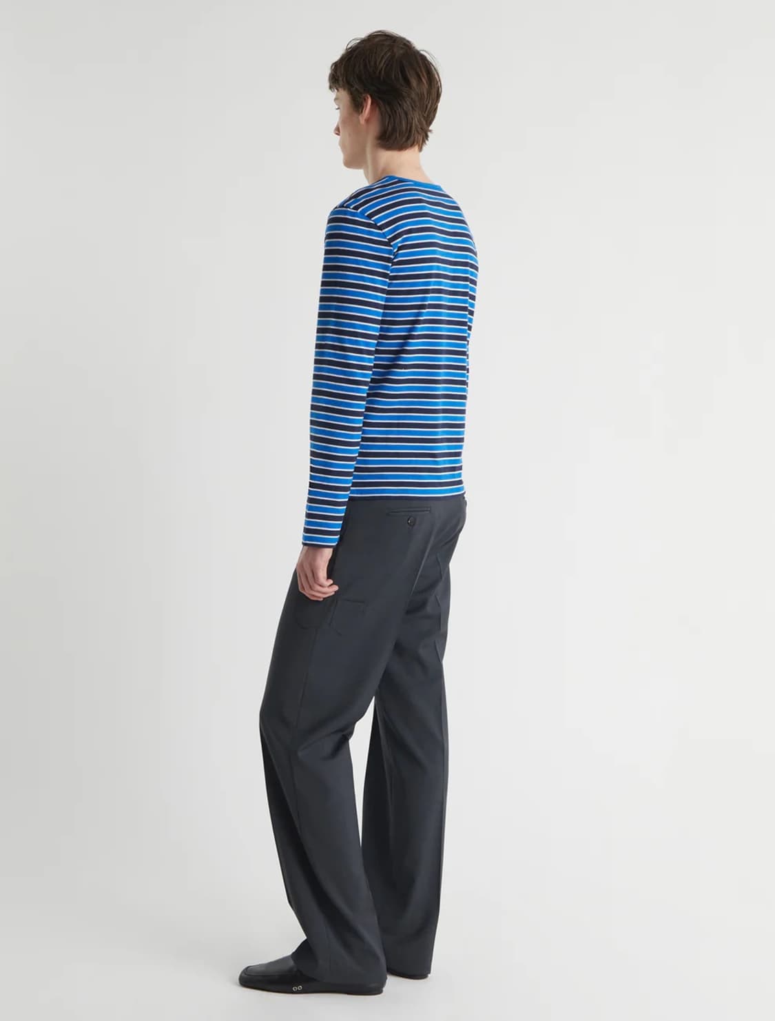 [S,M,L,XL]팔로마울 Floubet 스트라이프 티셔츠/블루 상품이미지6