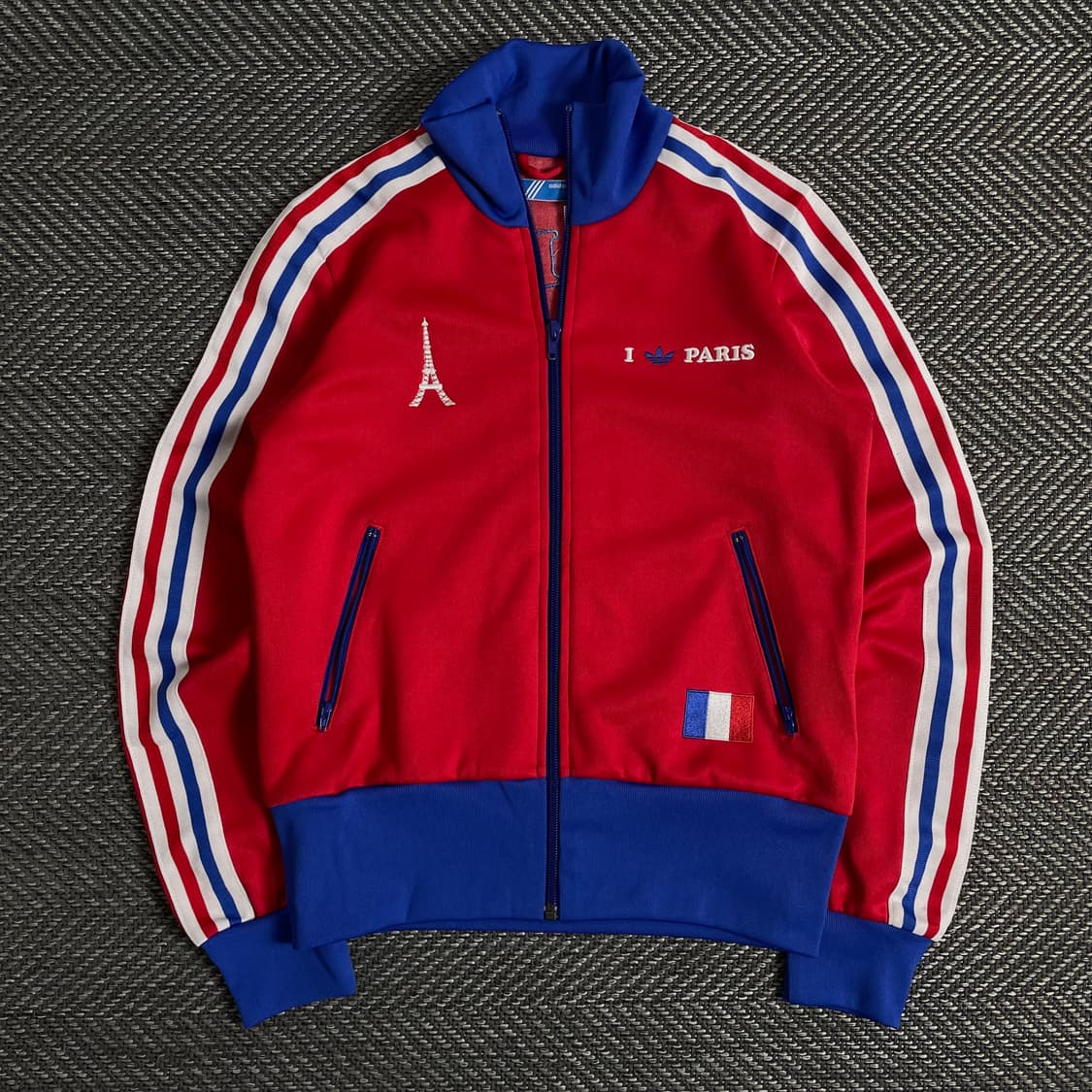 00s 아디다스 파리 올림픽 크롭 트랙탑 져지y 2883 상품이미지3