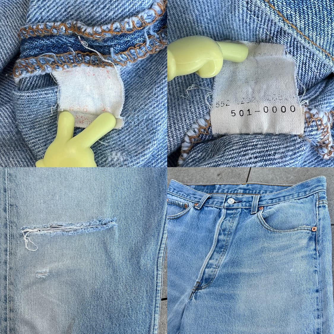 90s Vintage USA Levis 501xx W36 L34 상품이미지3