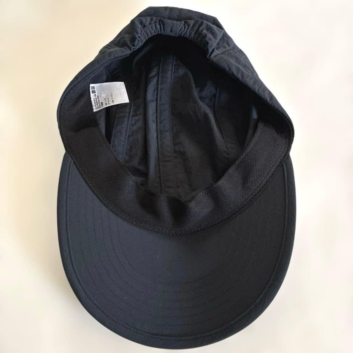 유니클로 U 24SS 러닝캡 블랙 상품이미지4