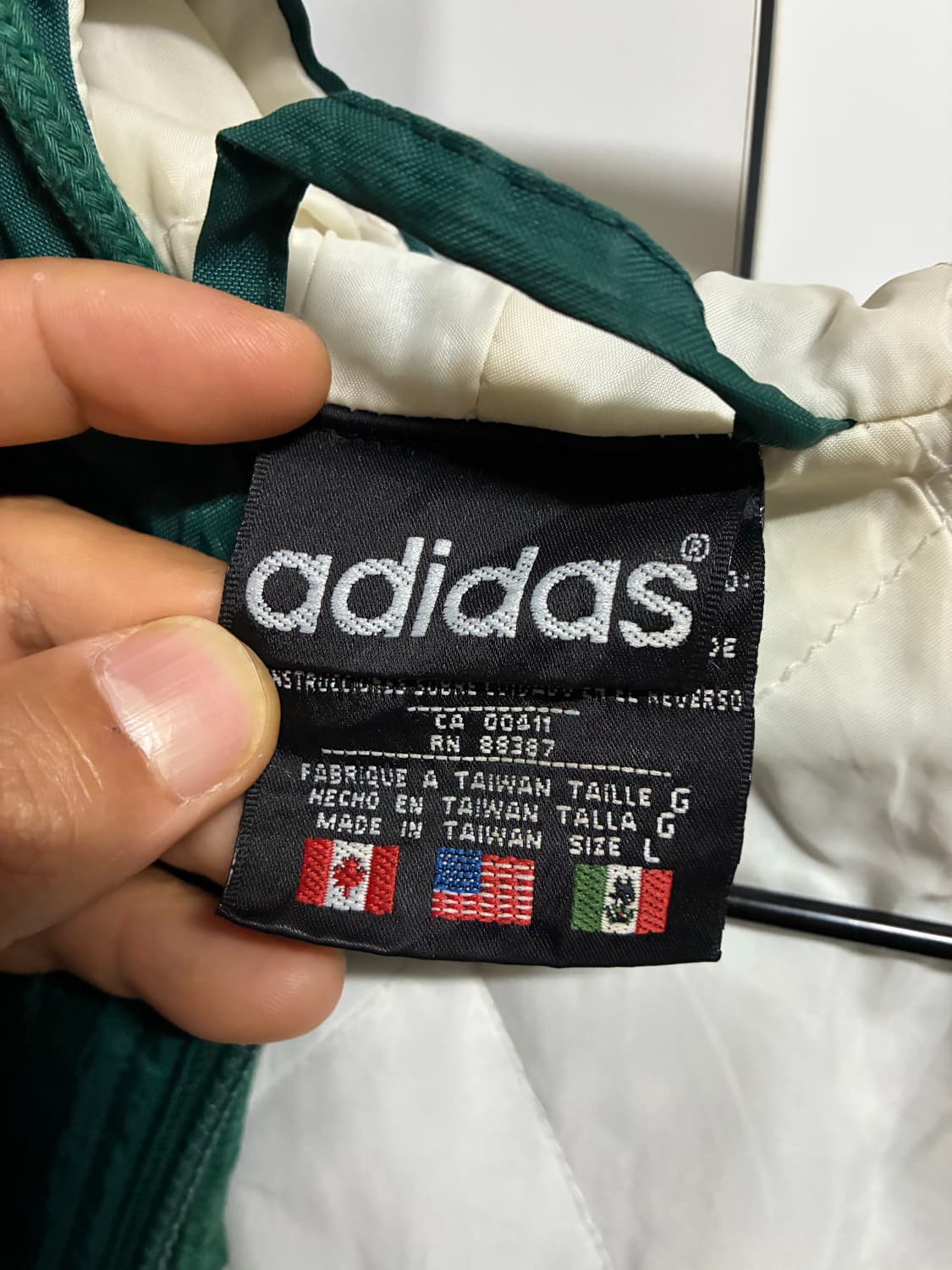 아디다스 빈티지 바람막이 L/100 상품이미지4