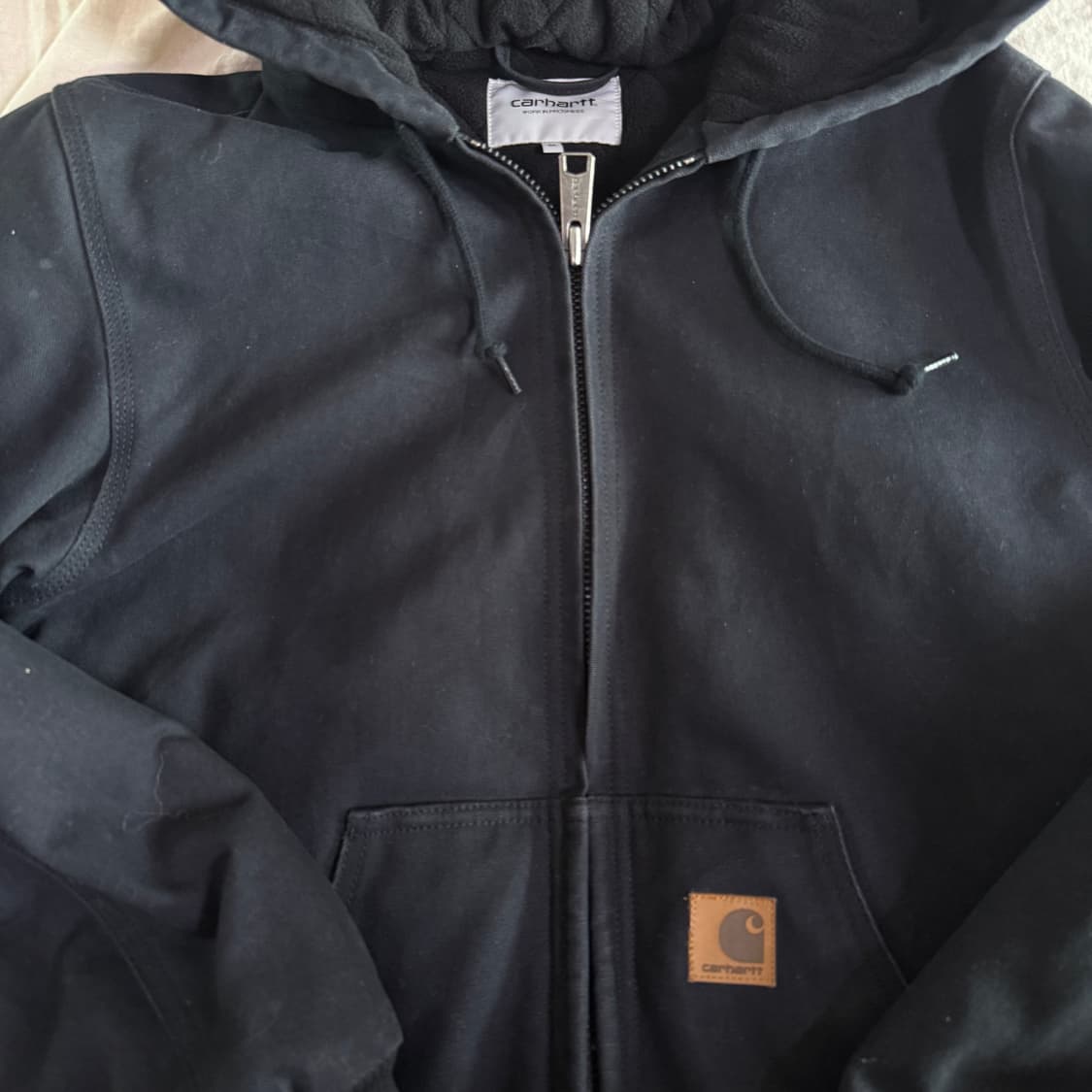 빈티지 칼하트 워크웨어 엑티브 후디집업 상품이미지2