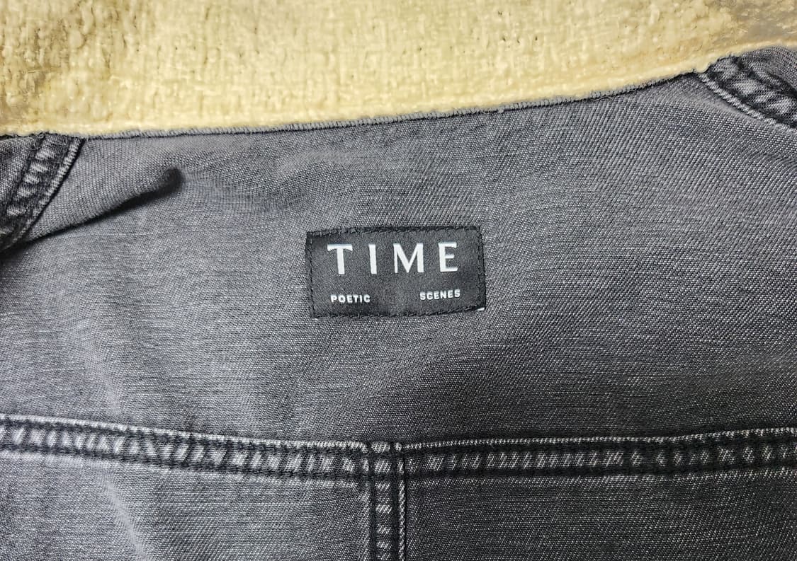 타임 트위드 블록 데님 자켓  76 상품이미지6