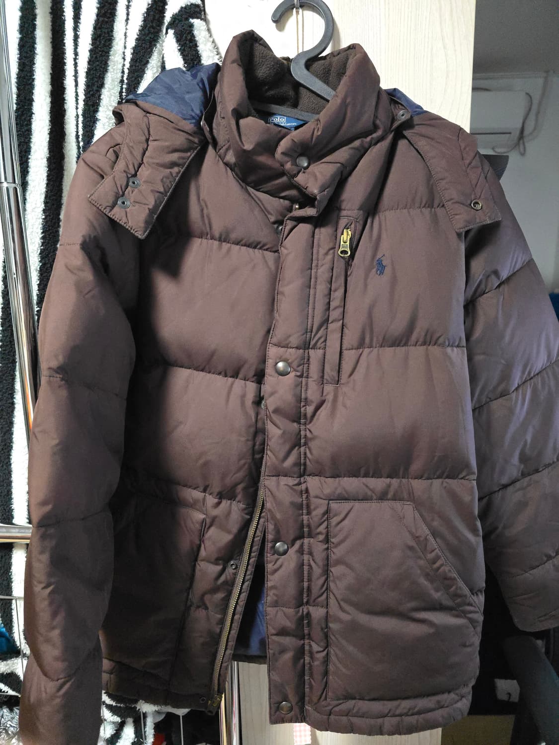 폴로 빈티지 패딩 브라운 95 상품이미지1