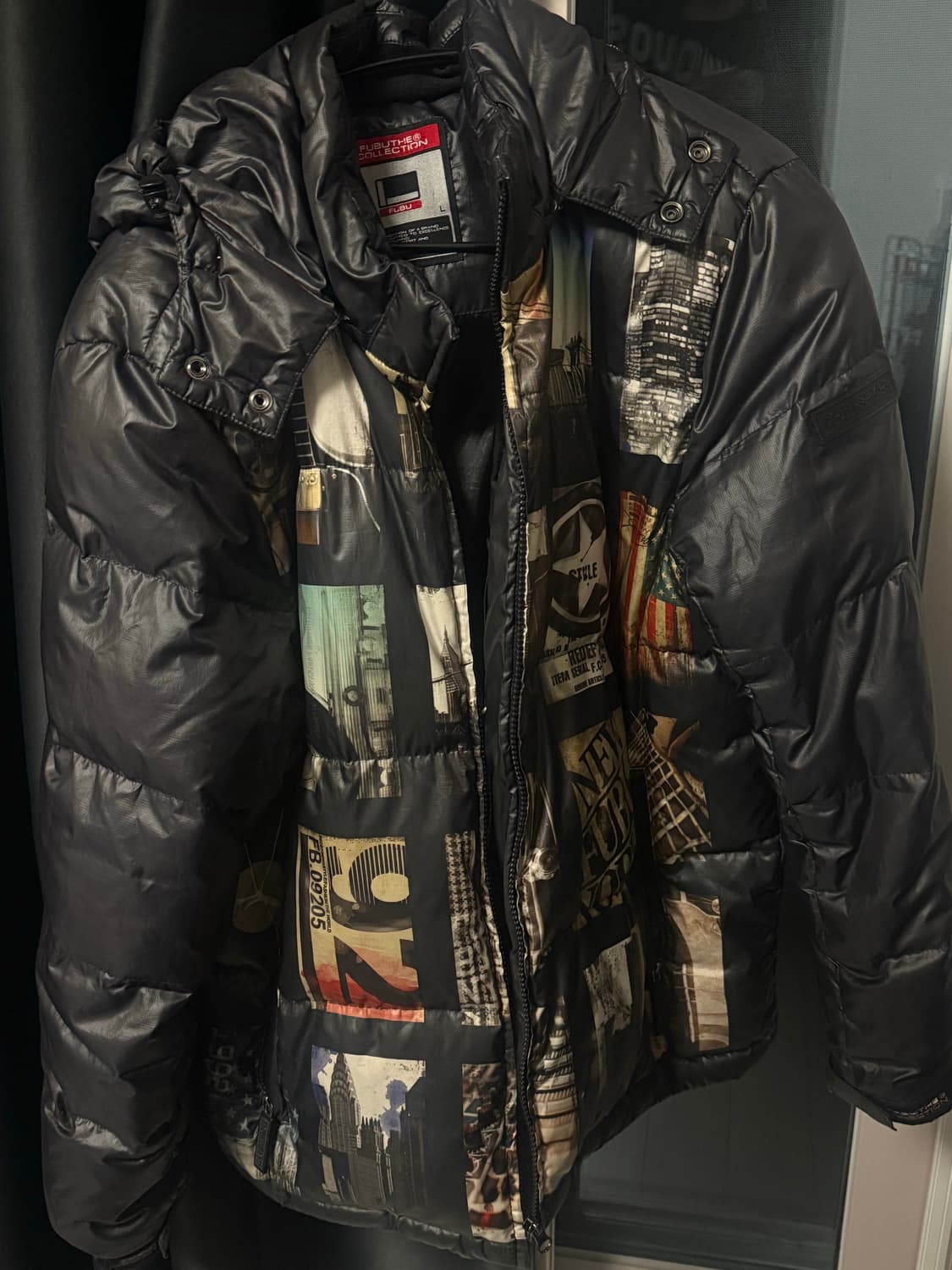 Fubu 빈티지 프린팅 패딩 상품이미지1