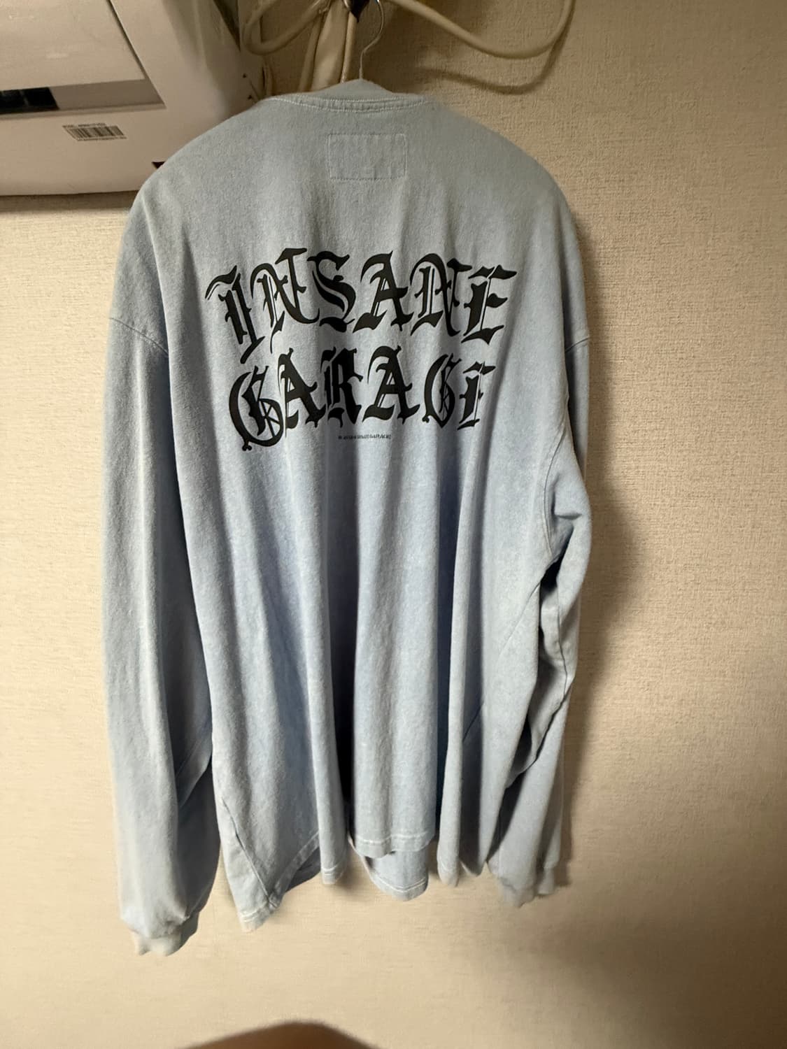 인세인개러지 타이거 롱슬리브 라이트블루 3사이즈 상품이미지4