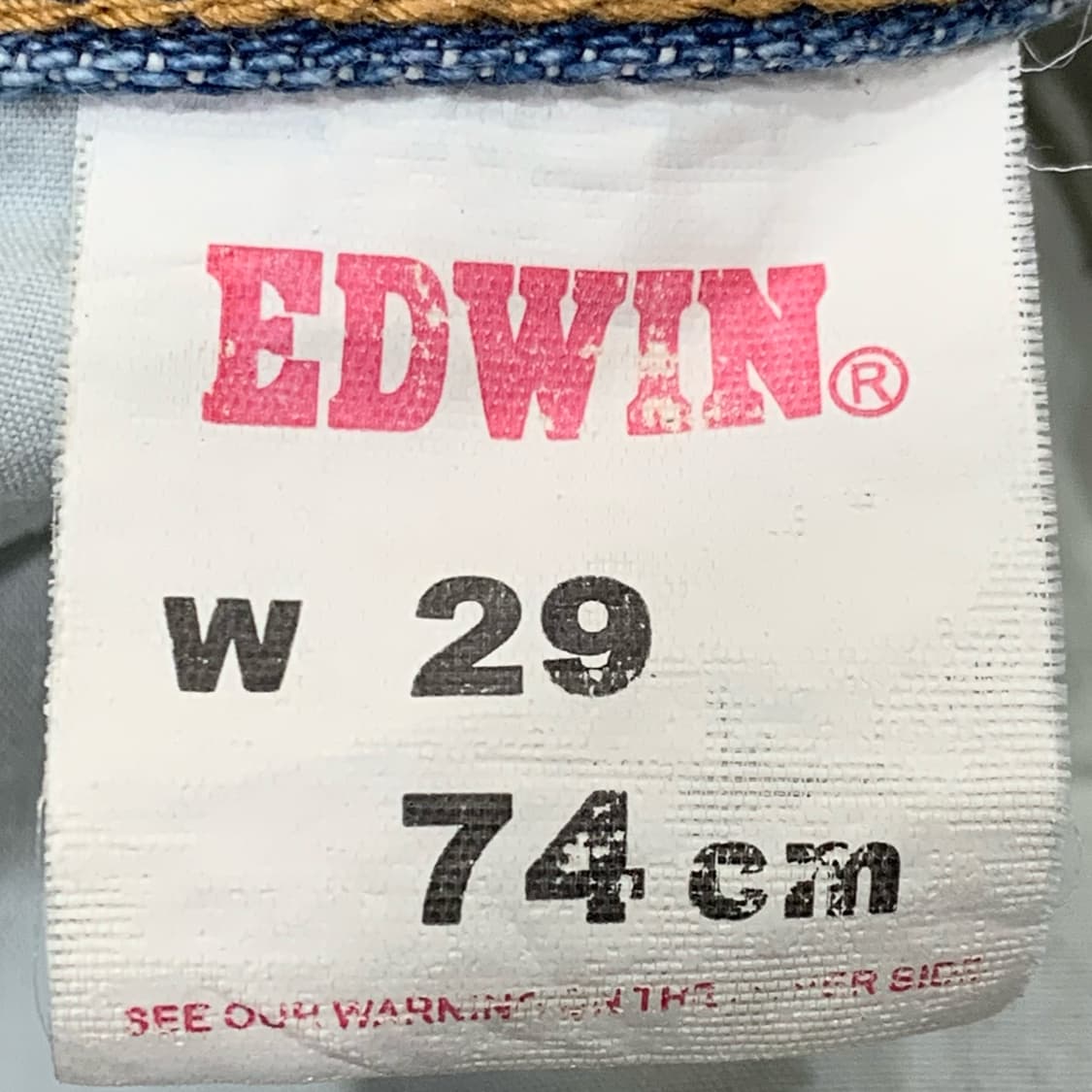 [30] 에드윈 F502 레귤러핏 데님팬츠 상품이미지6