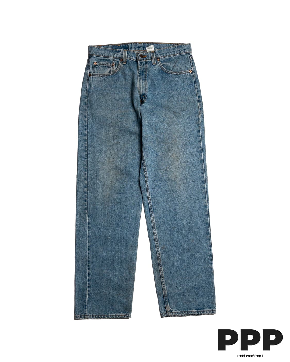 90's 미제 리바이스 565 루즈 핏 와이드 레그 33x32 상품이미지2